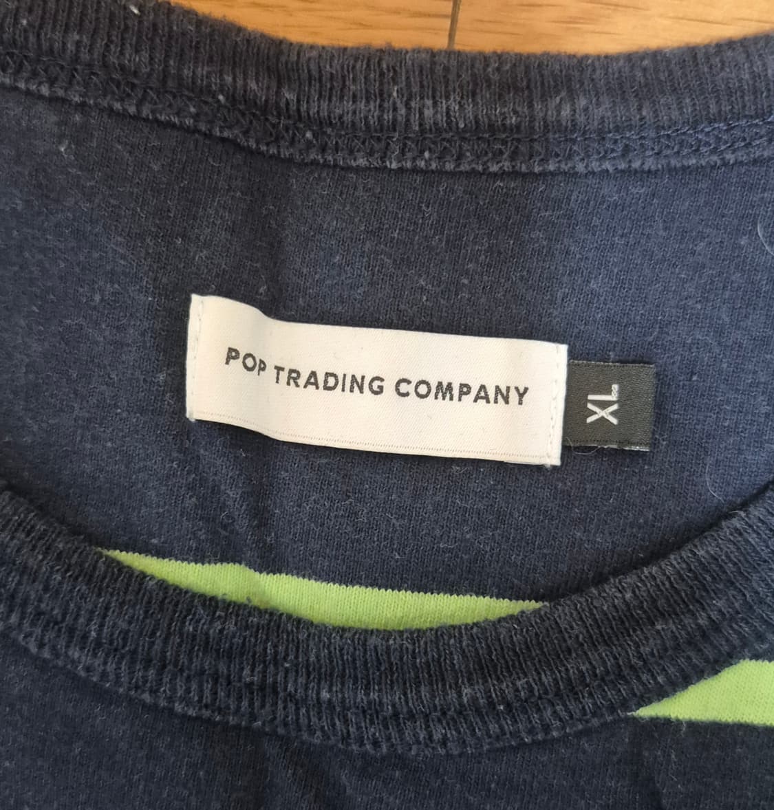 팝 트레이딩 컴퍼니 스트라이프 롱슬리브 XL 상품이미지3