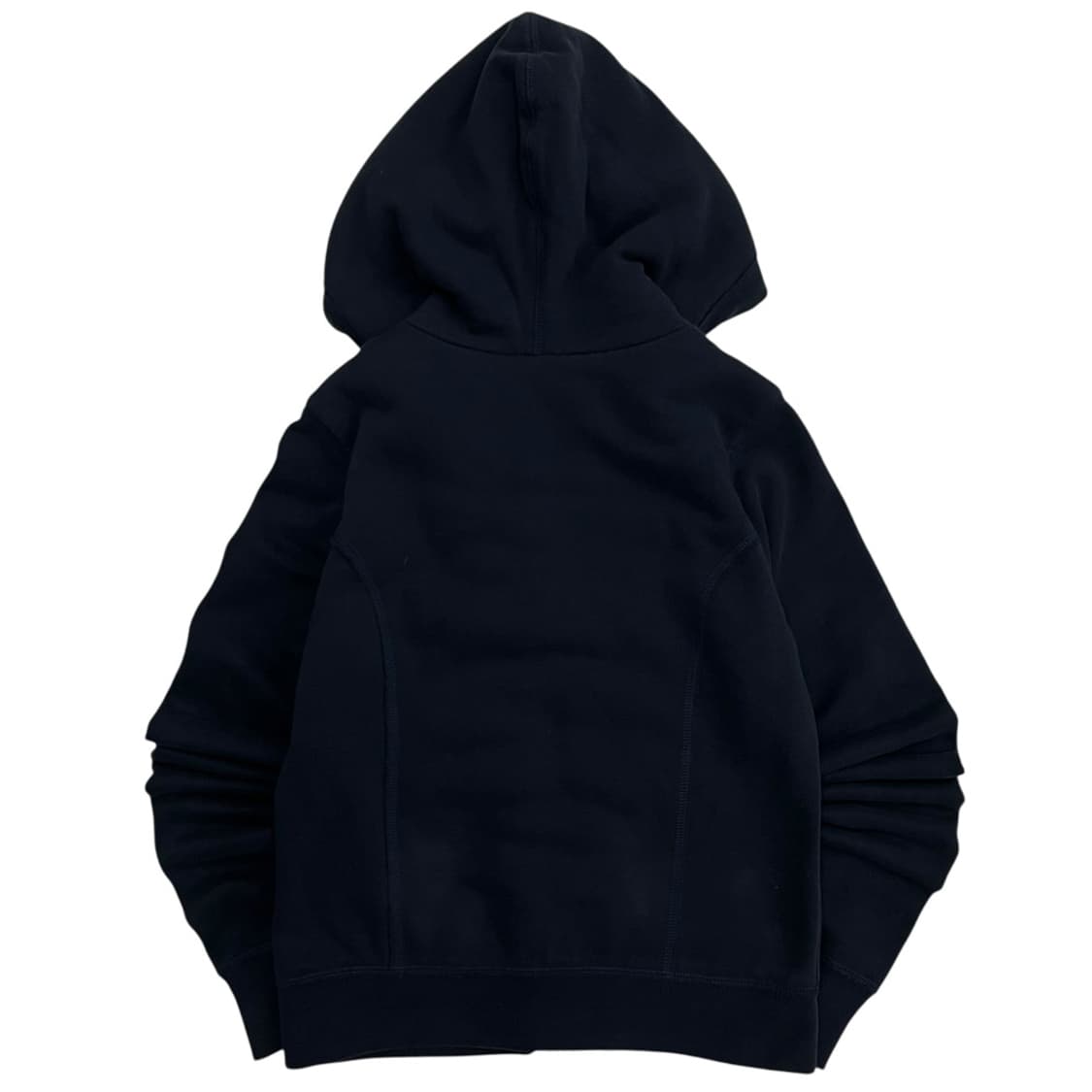 아베크롬비 센터로고 네이비 버튼 후드 M 상품이미지3