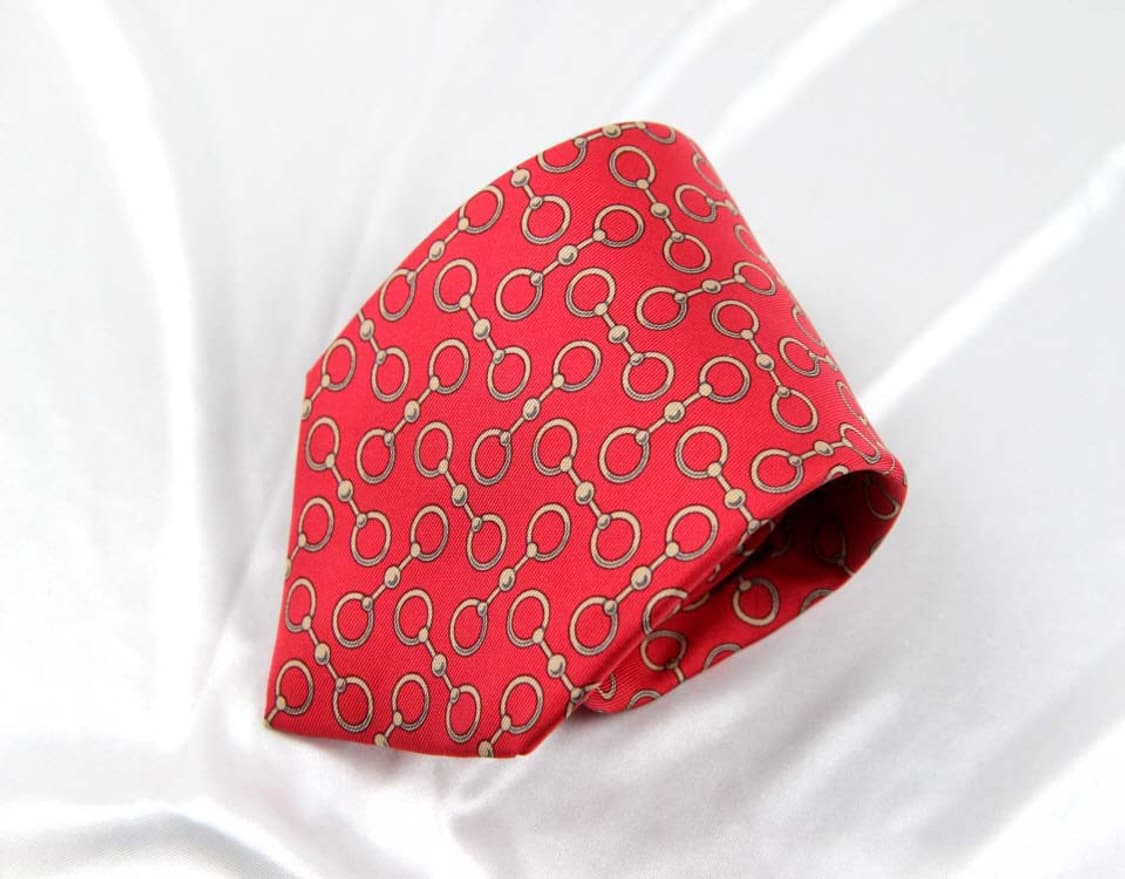 에르메스 8.8cm A등급 남자 명품넥타이 상품이미지1