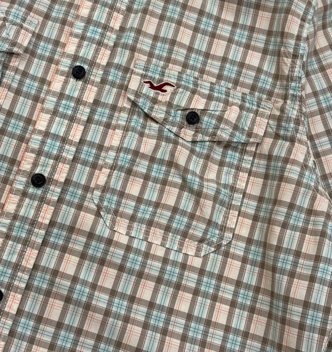 홀리스터 웨스턴 체크 셔츠 상품이미지4