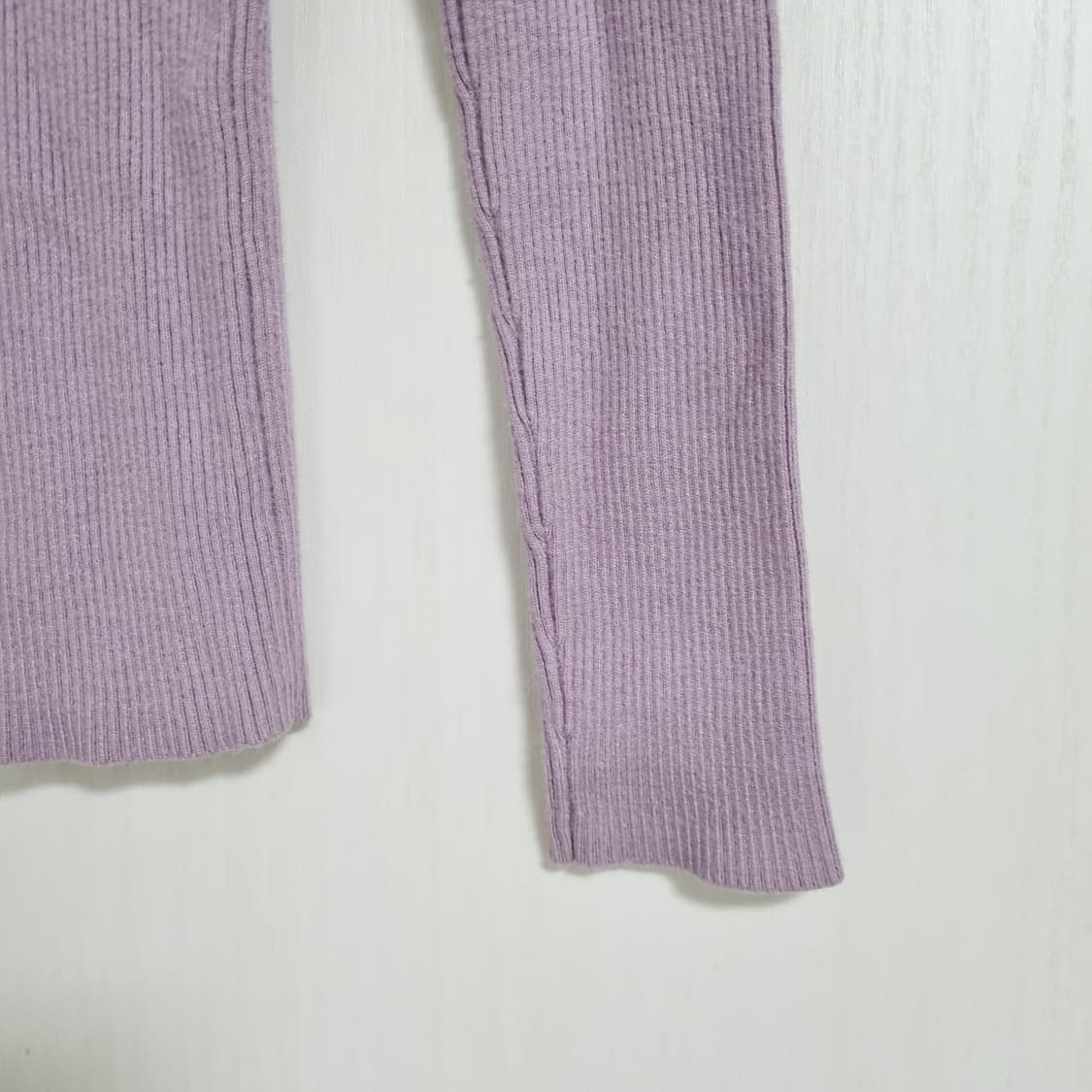 탑텐 소프트 립 터틀넥 골지 목폴라티 니트 상품이미지4