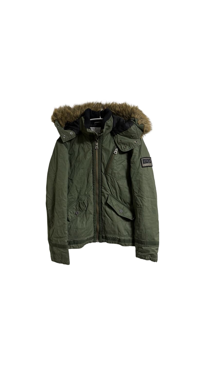 디젤 후드 퍼 파카 상품이미지1