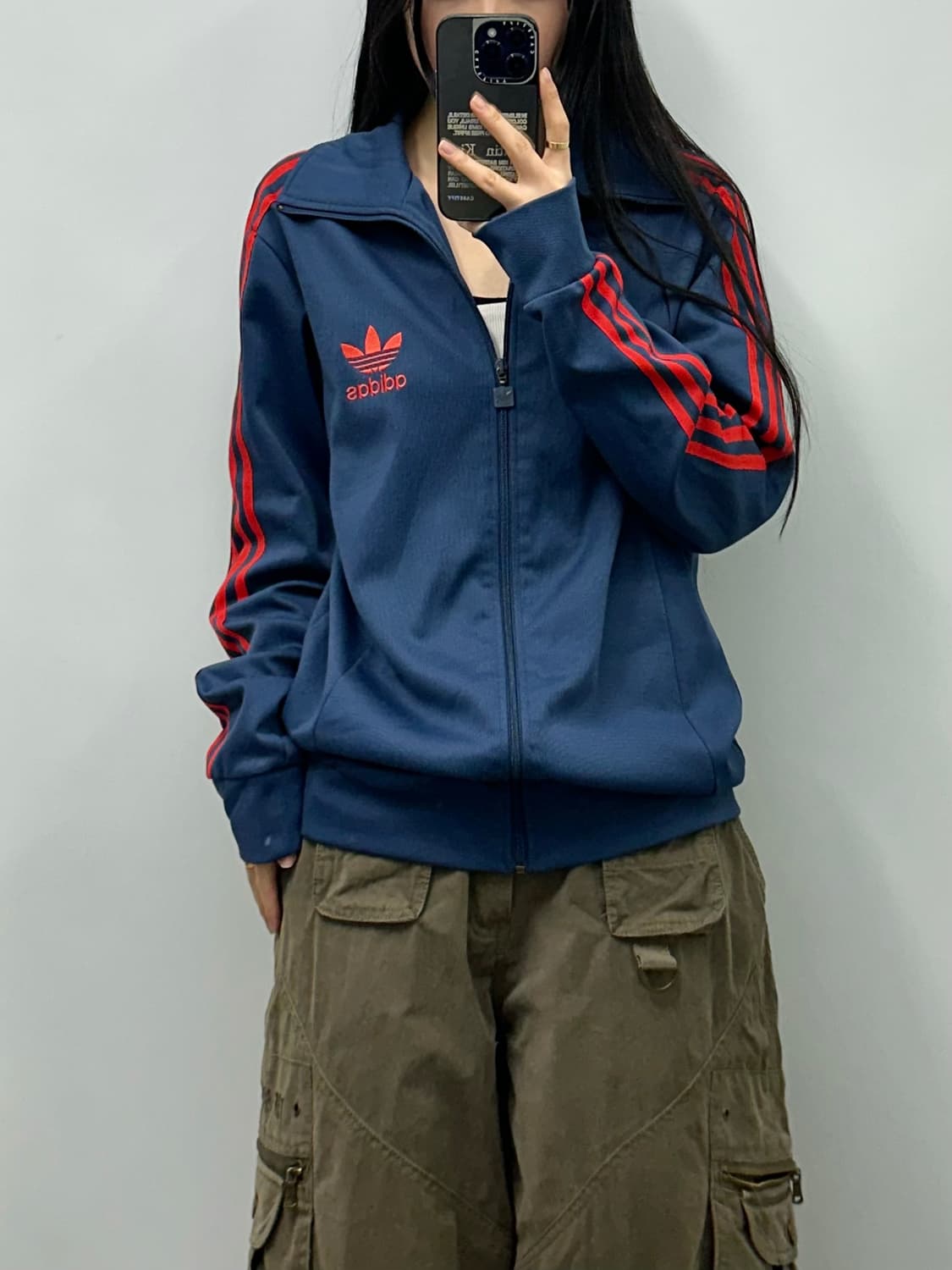 아디다스 유로파 네이비 레드 져지 상품이미지1