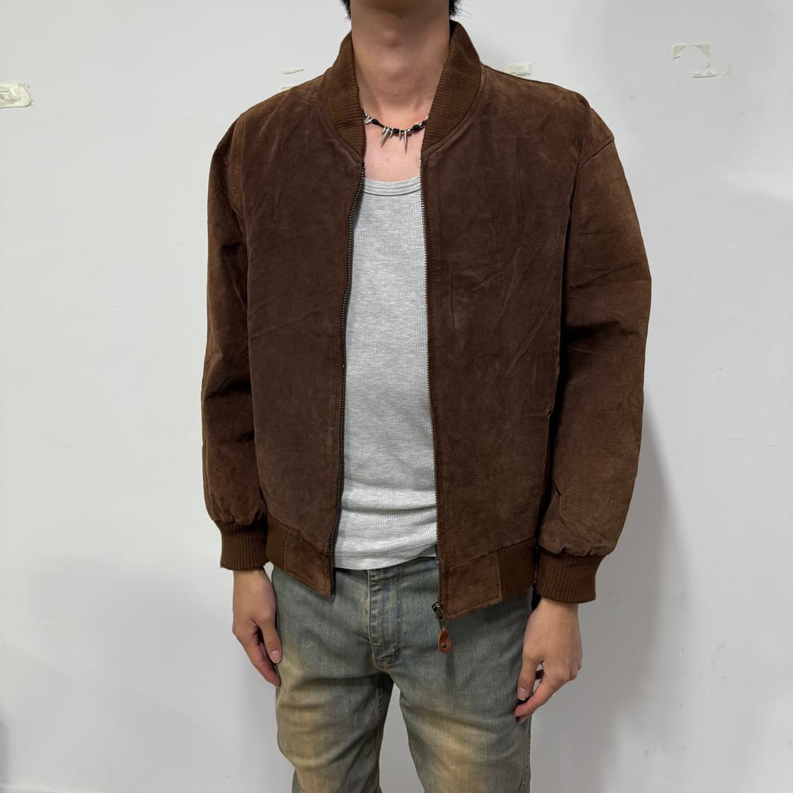 런던포그 재팬 레더자켓  상품이미지3