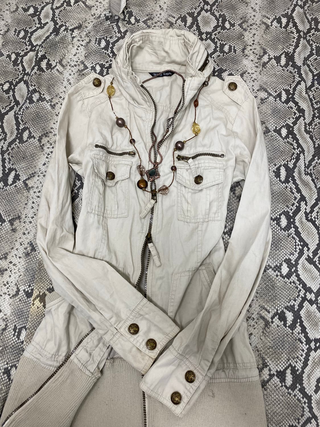 [JESSY LOGAN]Y2K Mood 2-way Jacket 상품이미지5