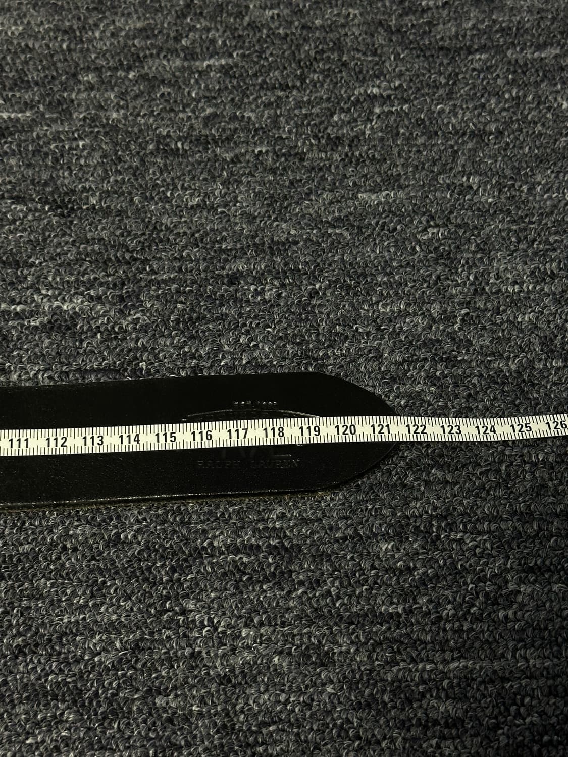RRL(더블알엘) 레더 벨트 블랙 상품이미지4