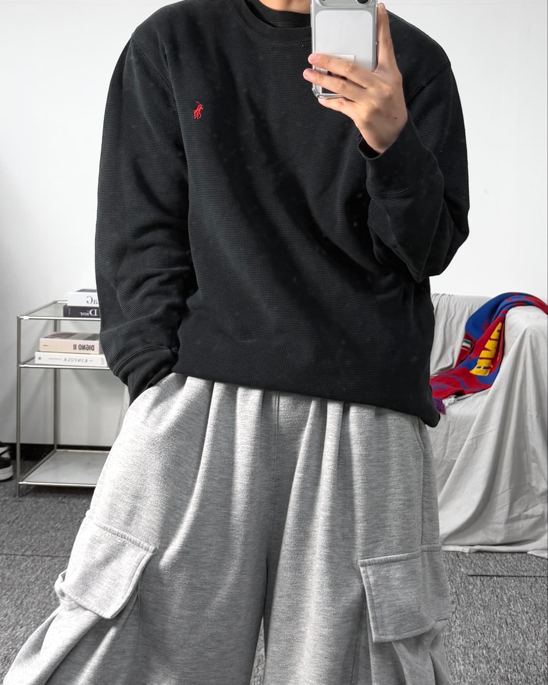 폴로 랄프로렌 레드포니 와플티 M 상품이미지3