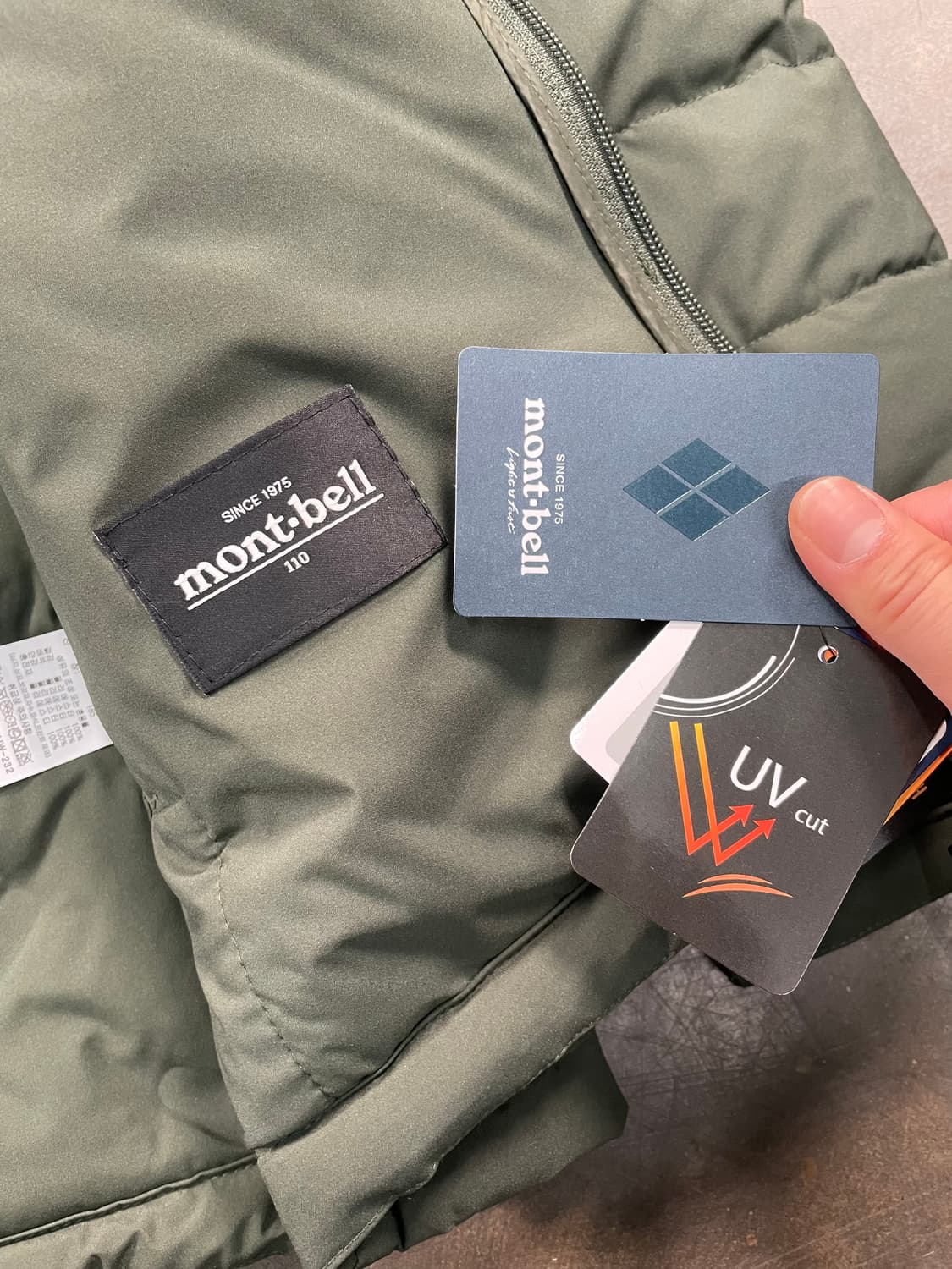 몽벨 데드스탁 튜브 테크 경량패딩 상품이미지6