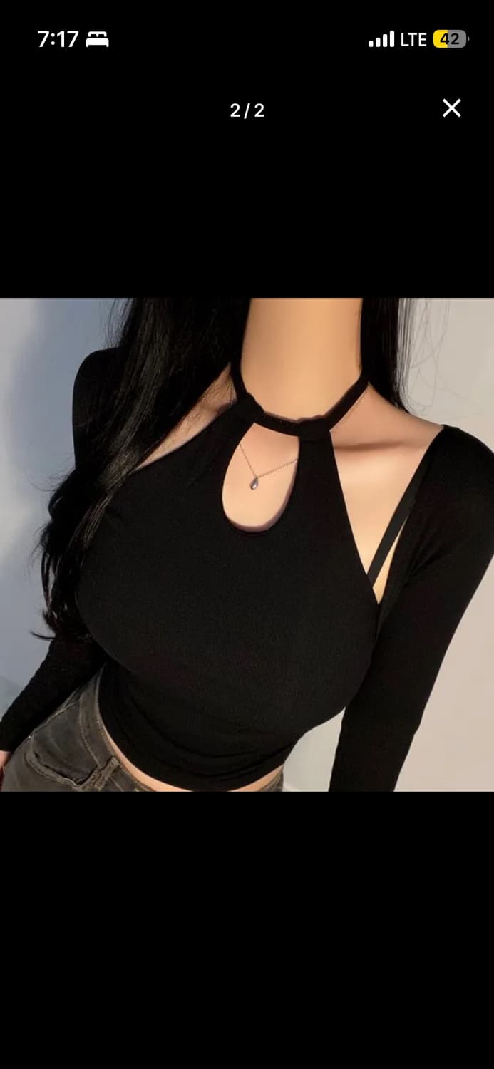 에이블리 몸매시스 티셔츠 상품이미지2