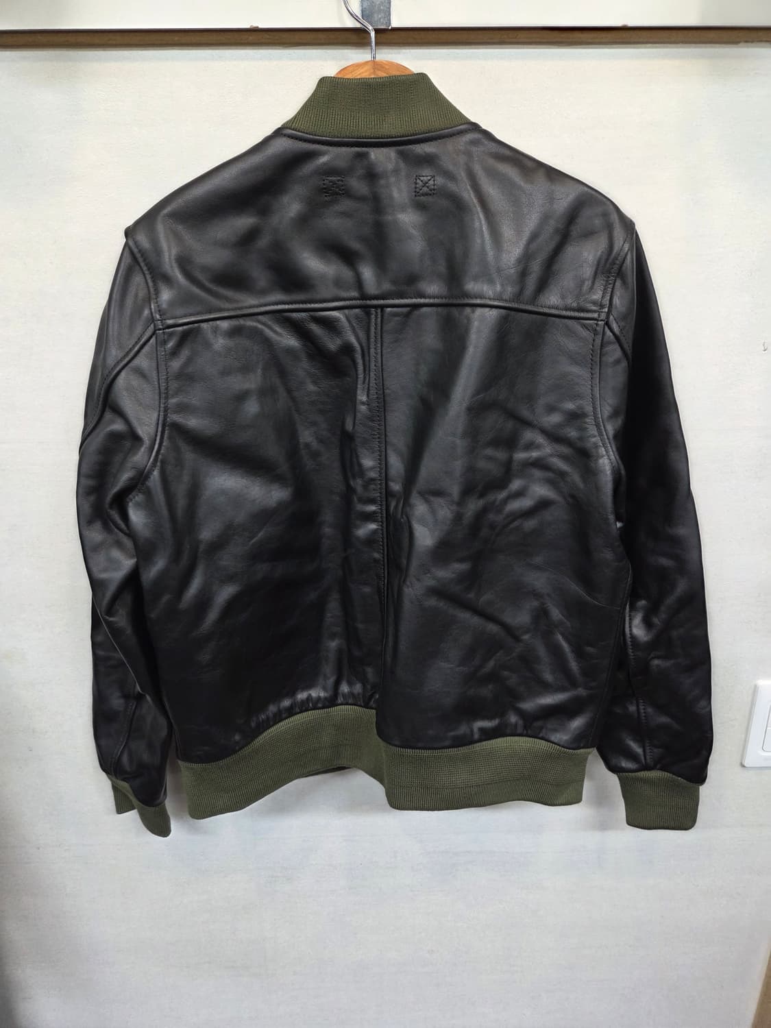 빈티지 라이더 봄버 말가죽 자켓 M L 상품이미지2