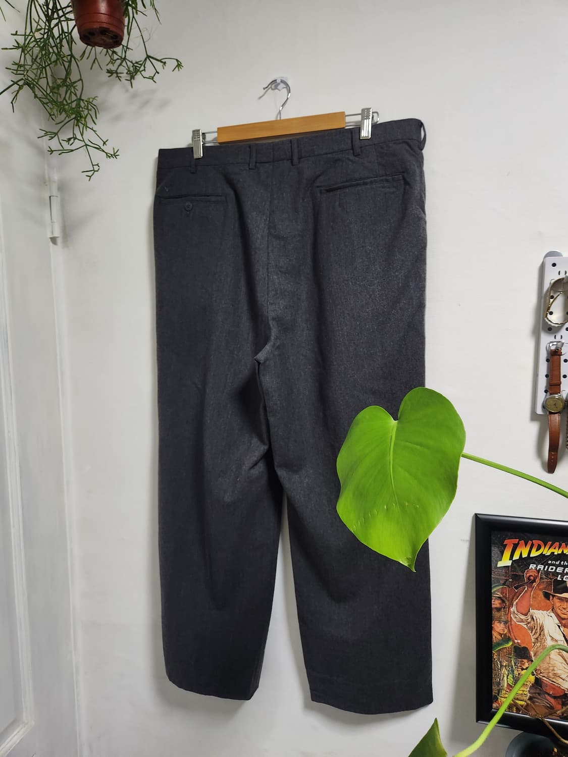 90s 서광 라코스테 울 플란넬 트라우져 상품이미지6