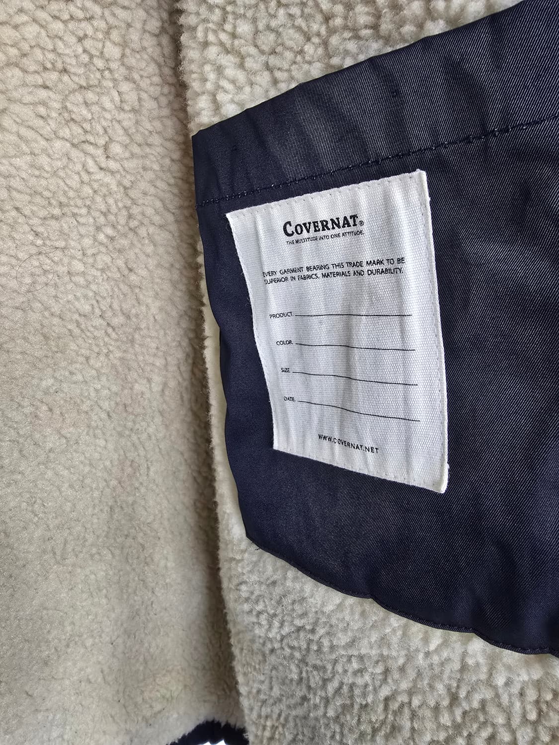 커버낫 네이비 코치 자켓 (1807) 상품이미지5