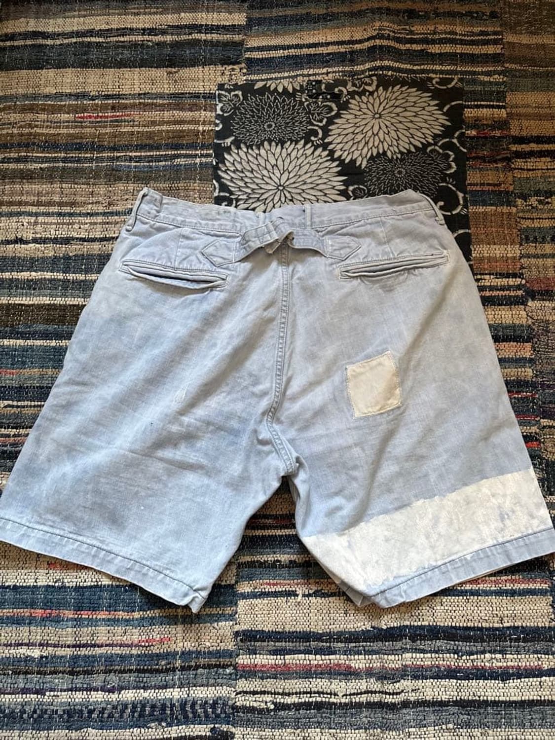 캐피탈 컨트리 패치워크 데님 쇼츠 상품이미지6