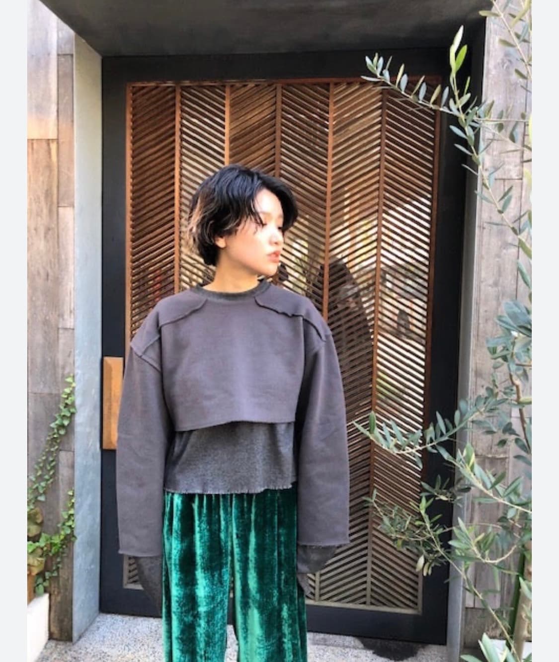 퍼버즈(perverze) Layered Crash Sweat Shirts 상품이미지2