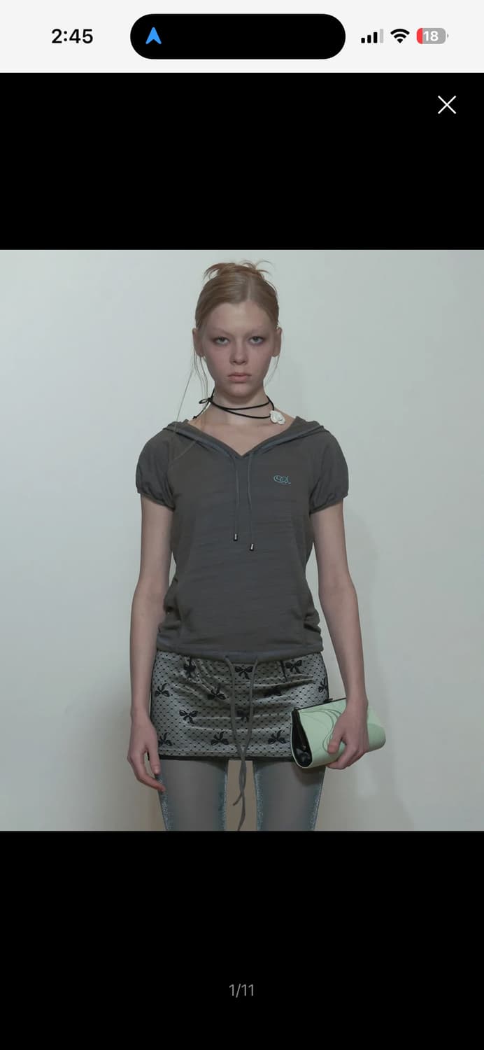 스컬프터 레글런 후드티Raglan Hoodie Tee Charcoal 상품이미지1