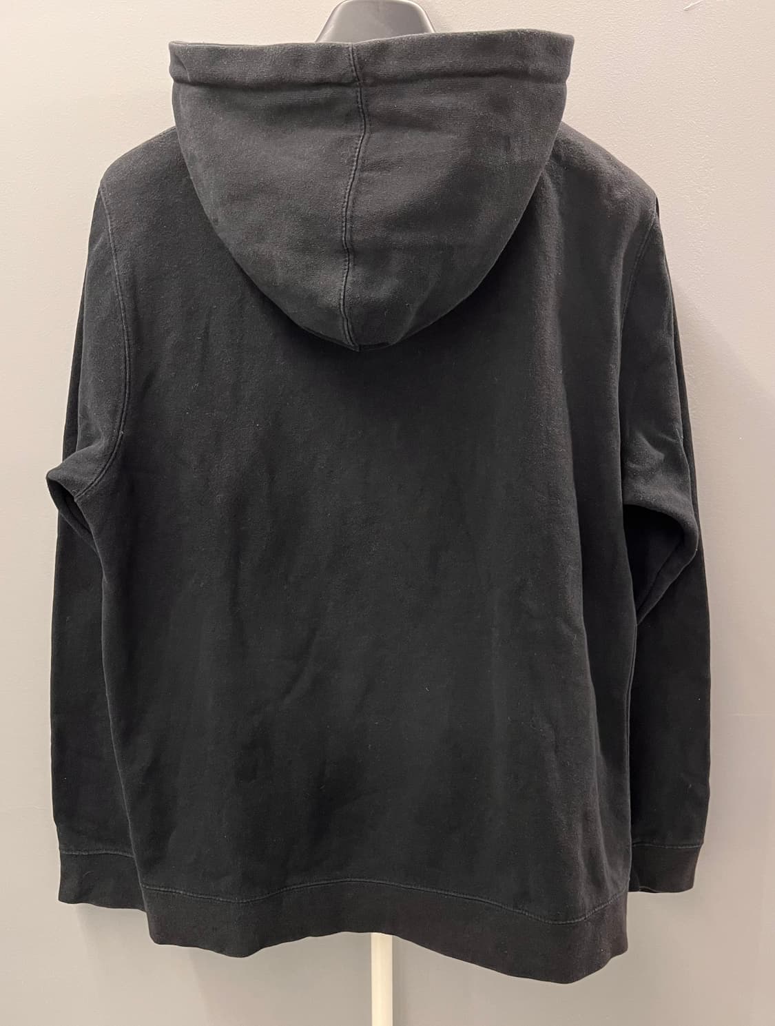 스투시 블랙 로고 후드티 XL 상품이미지3
