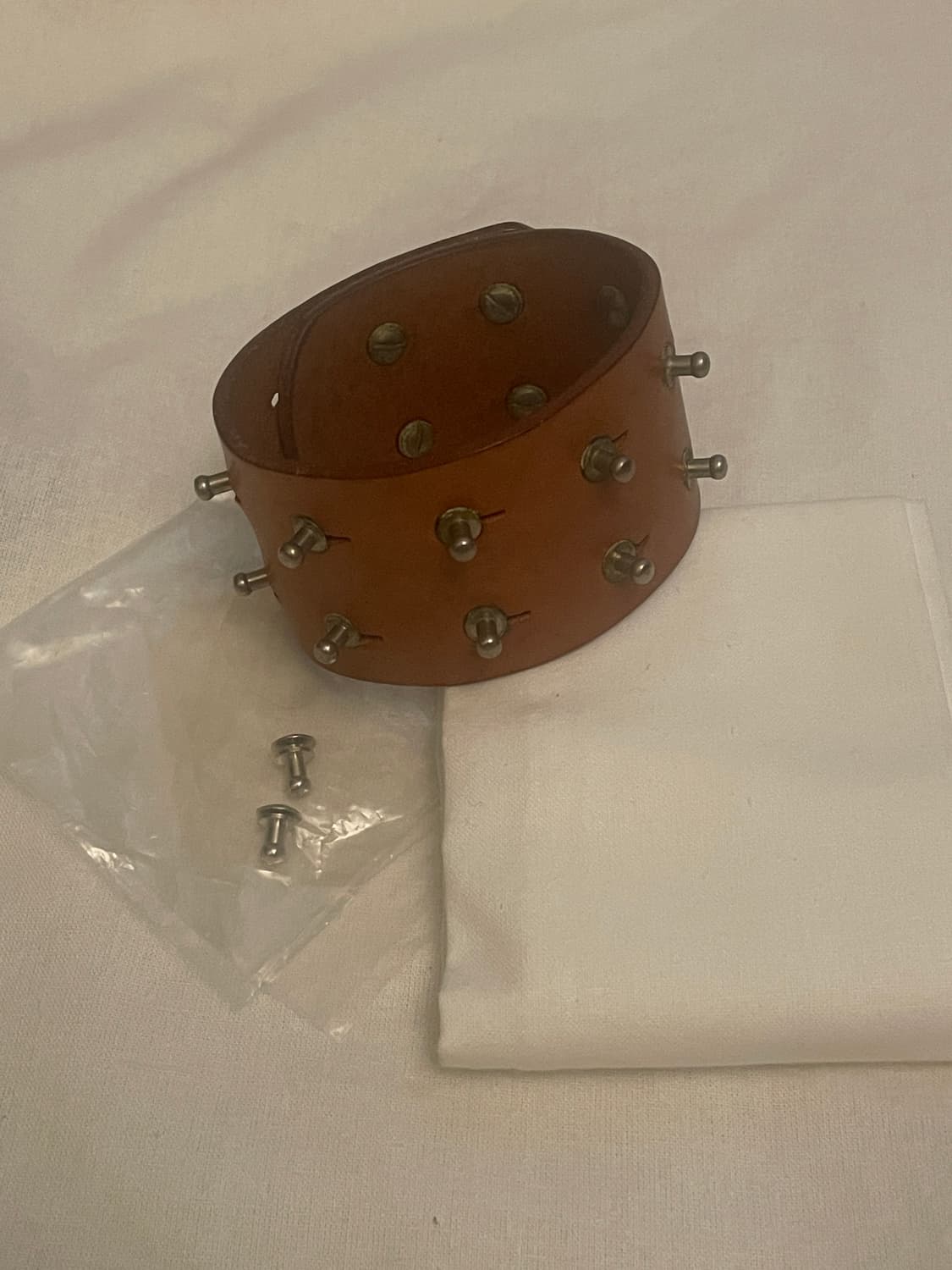 Maison Martin Margiela 11 스터드 레더 팔찌 상품이미지7