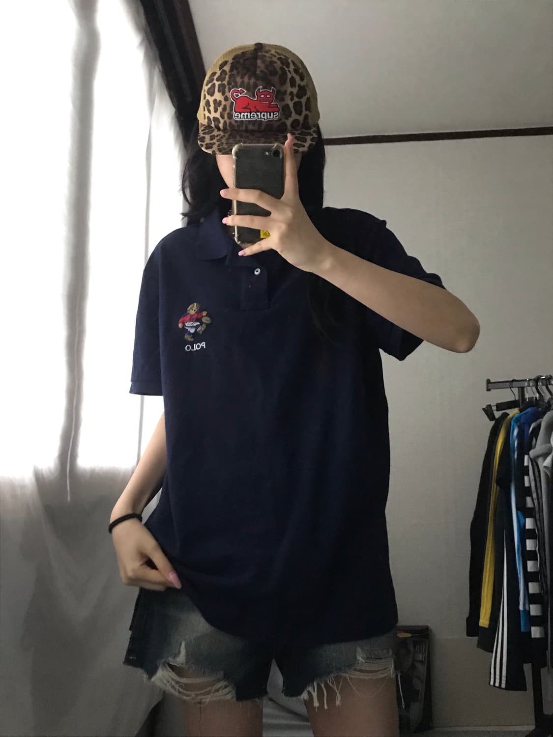 폴로 네이비 베어 반팔티셔츠 상품이미지3