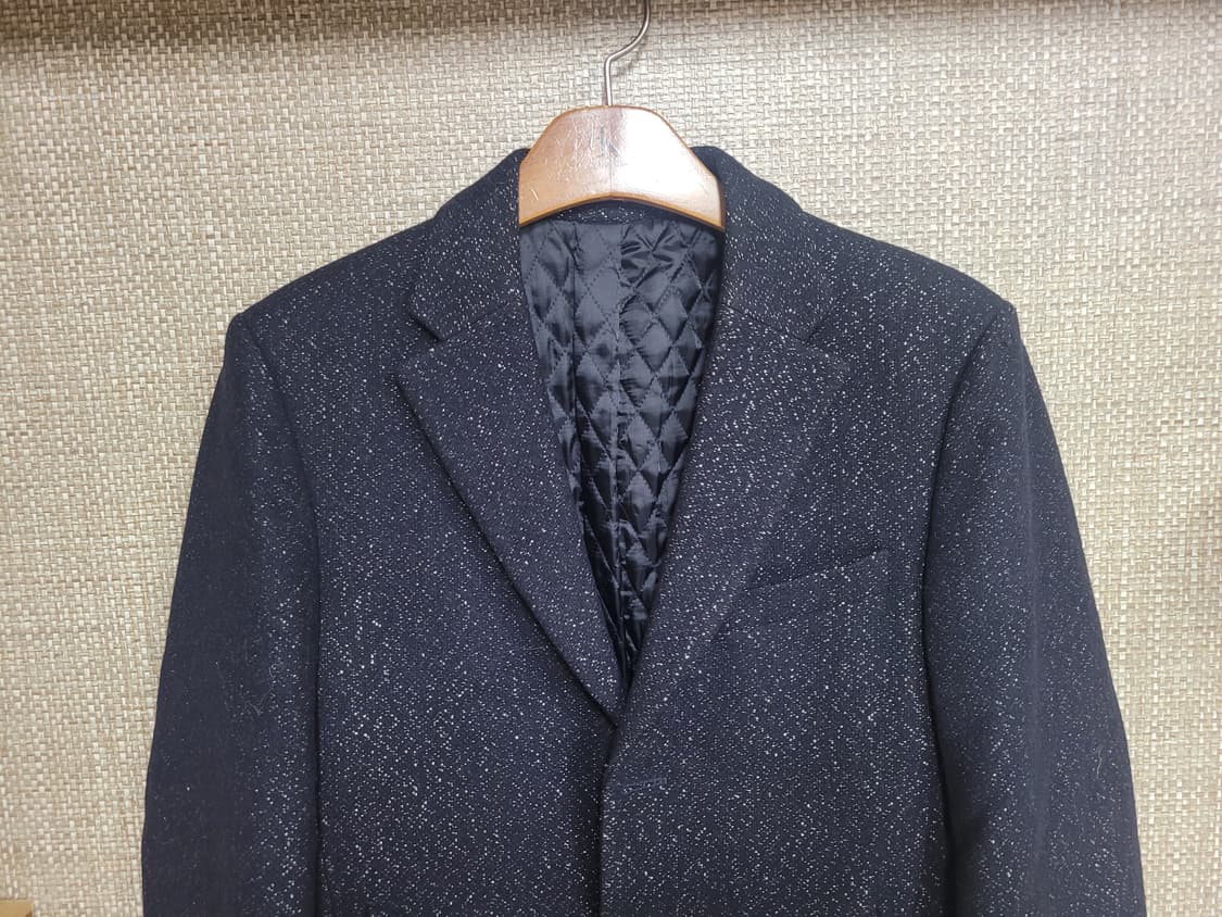 95사이즈 본 모직 롱코트 상품이미지2