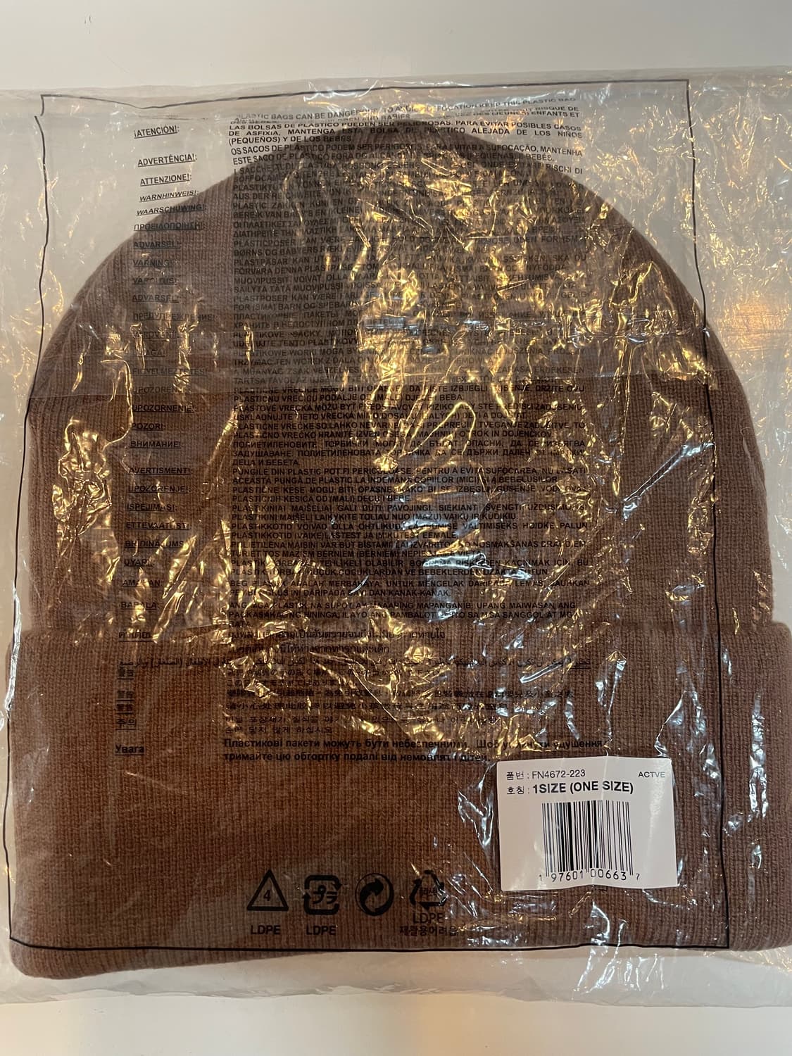 조던 피크 에센셜 비니 (새상품) 상품이미지1