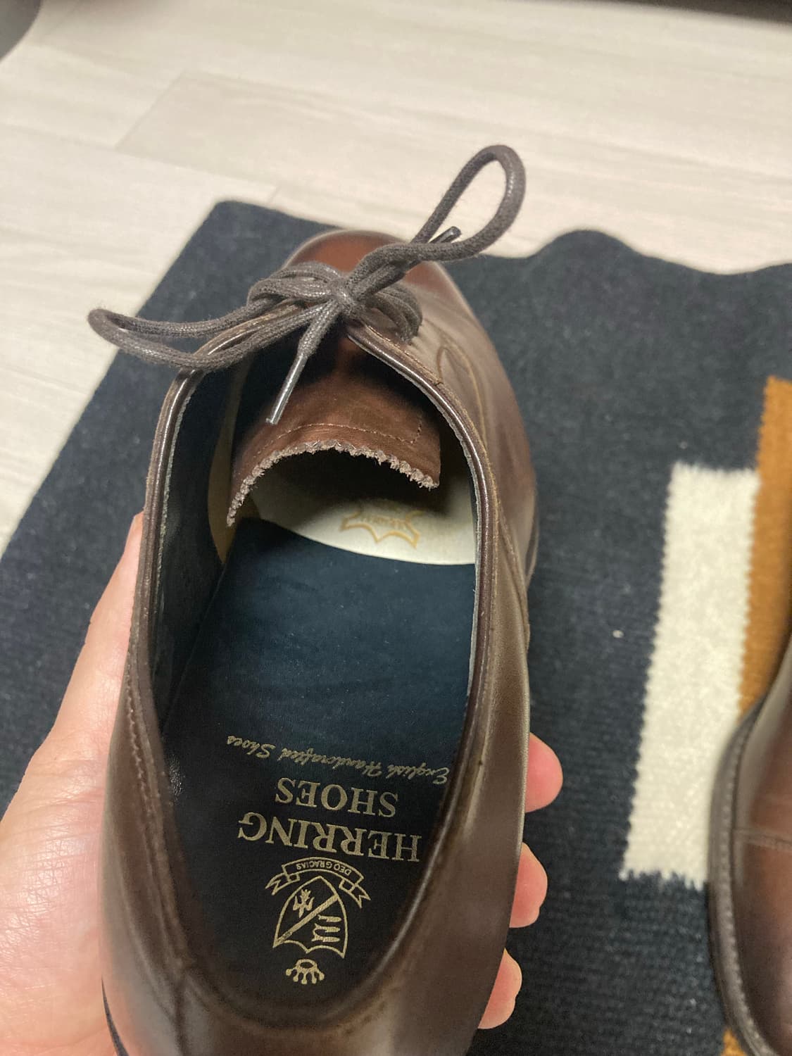 헤링슈 더비 브라운 uk6.5 상품이미지5