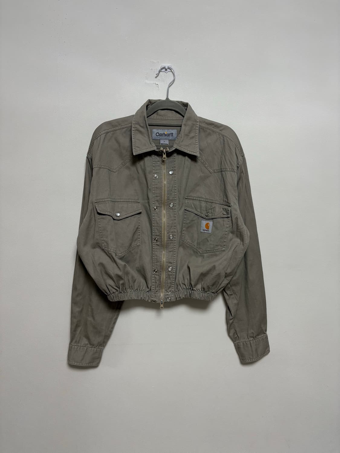 칼하트 리메이크 크롭 셔츠 상품이미지2