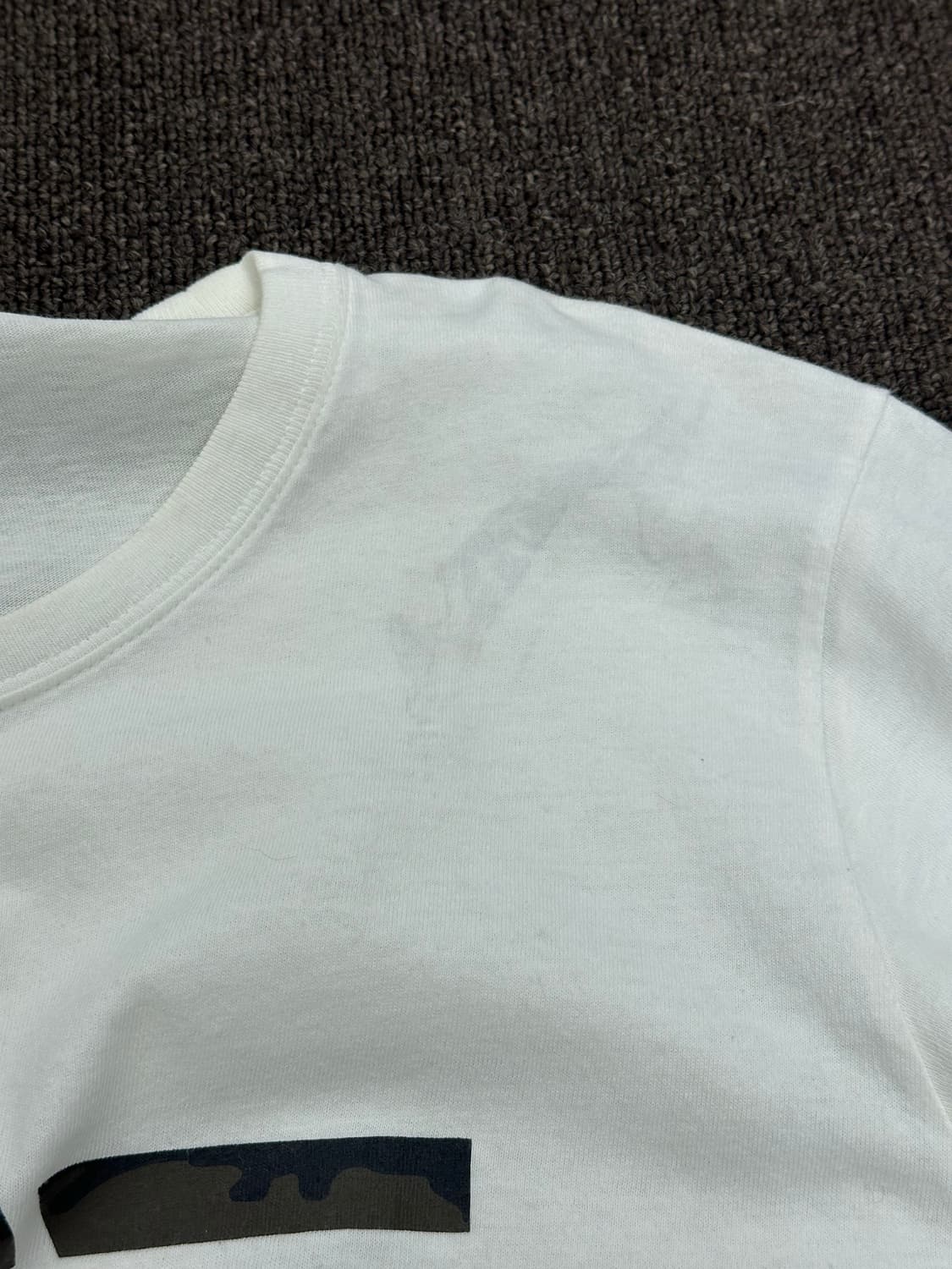 M)알파 인더스트리 빈티지 밀리터리 화이트 롱슬리브(이염) 상품이미지7