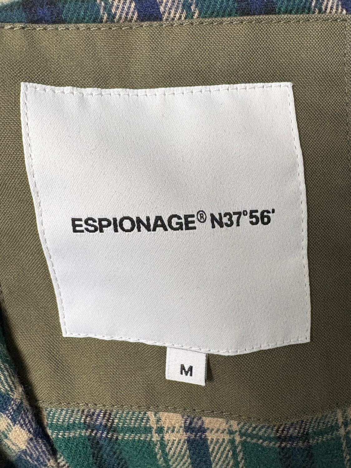 에스피오나지 blouson jacket olive 상품이미지3