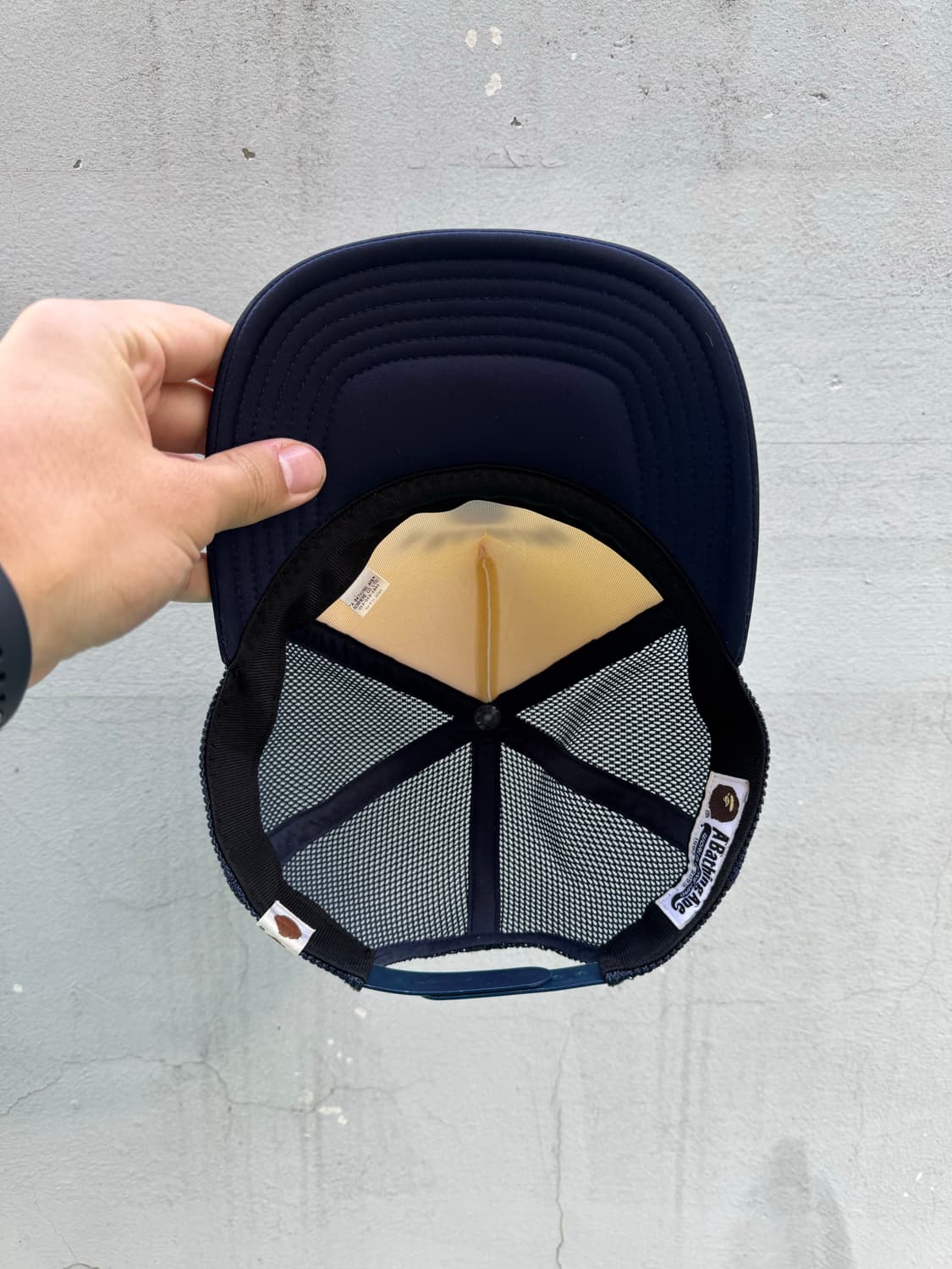 베이프 매쉬 트러커 캡 상품이미지7