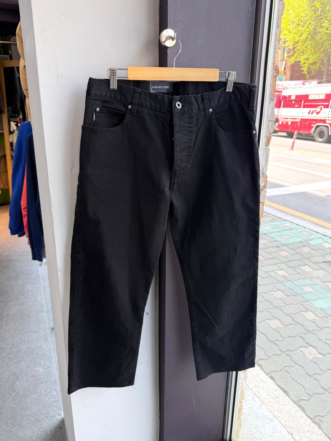 34/ 아르마니 신형 백로고 컴포트패브릭 팬츠 상품이미지2