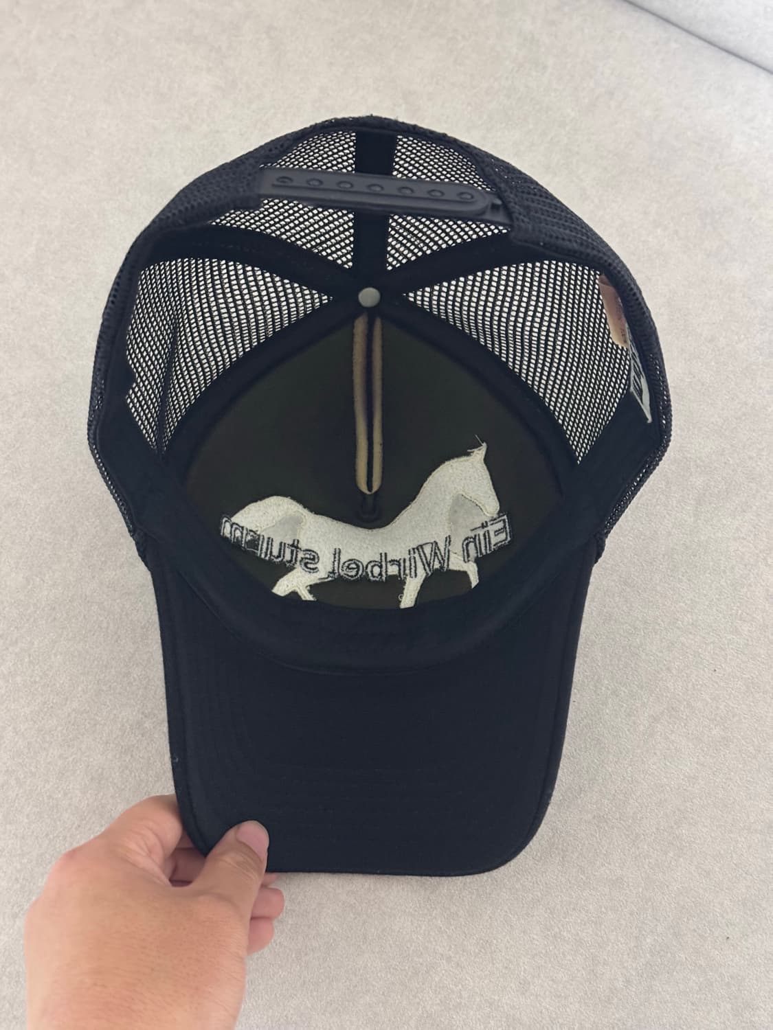 아인윌베스텀 홀스 메쉬캡 블랙 OS 상품이미지3