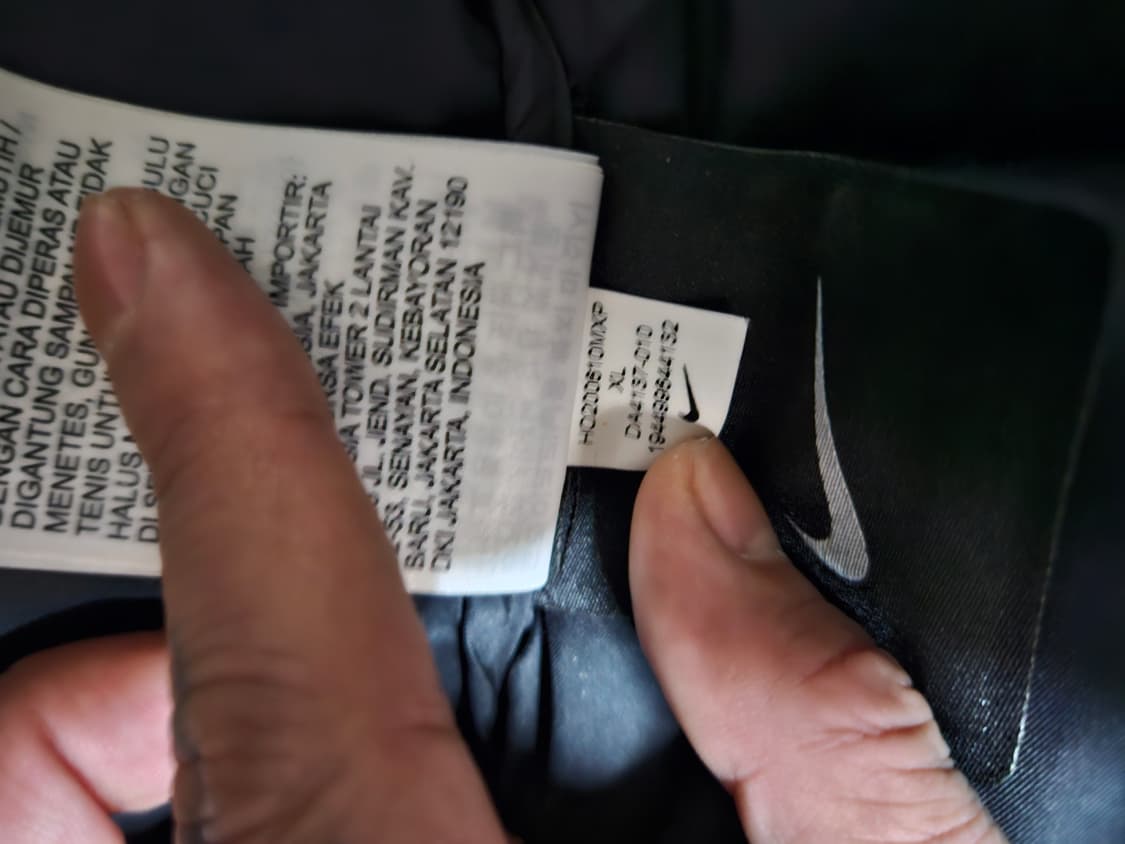 나이키 녹타 패딩 블랙 아시아 XL 상품이미지7