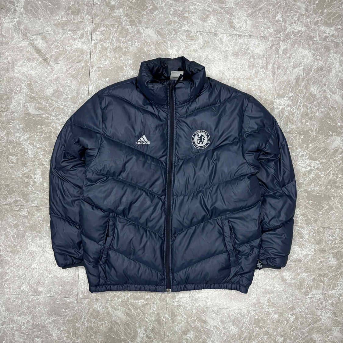아디다스 첼시 09/10유니폼 덕다운 네이비 패딩(100) 상품이미지2