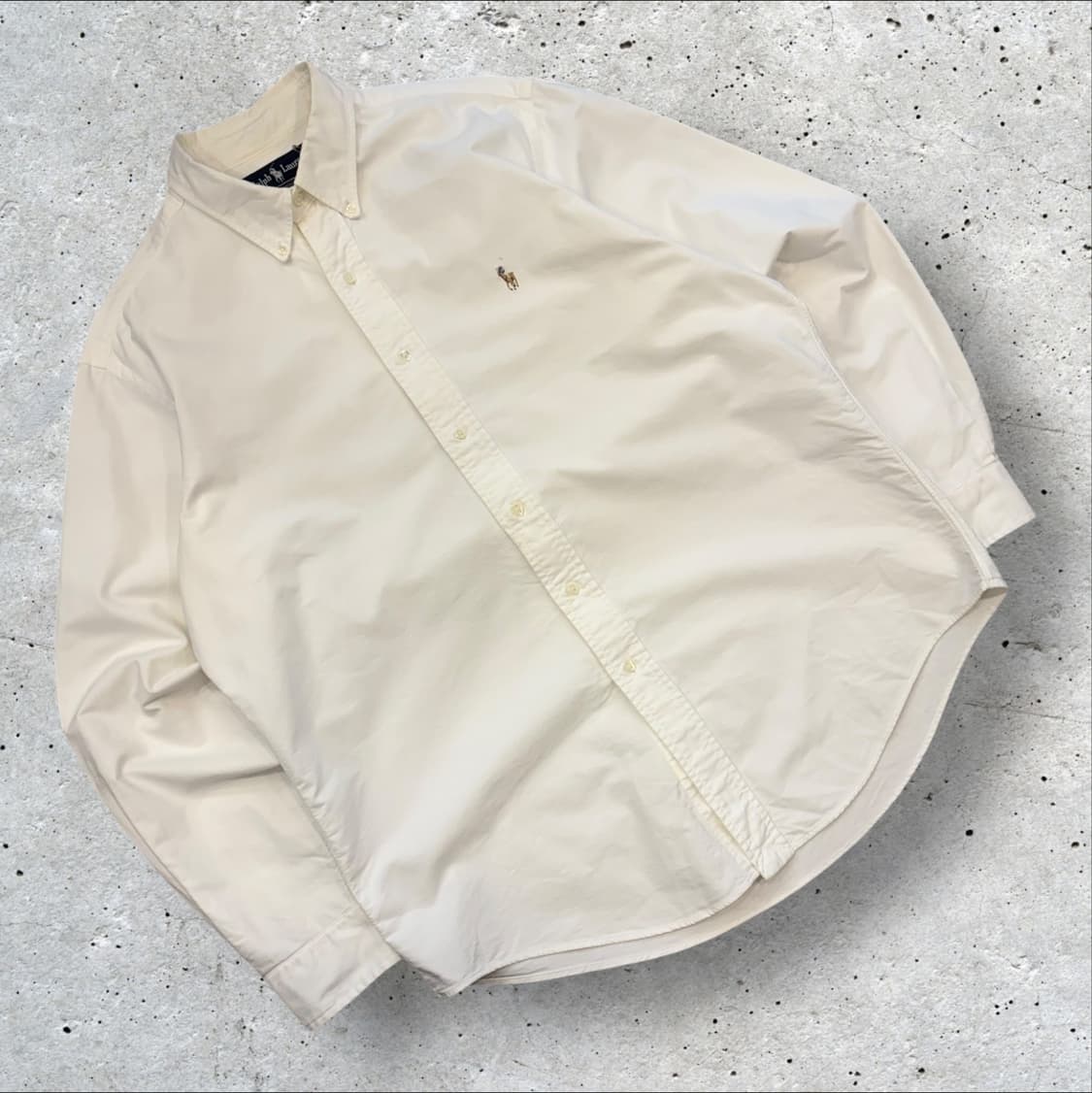 [42] 폴로 랄프로렌 옥스포드 셔츠 화이트 B527 상품이미지1