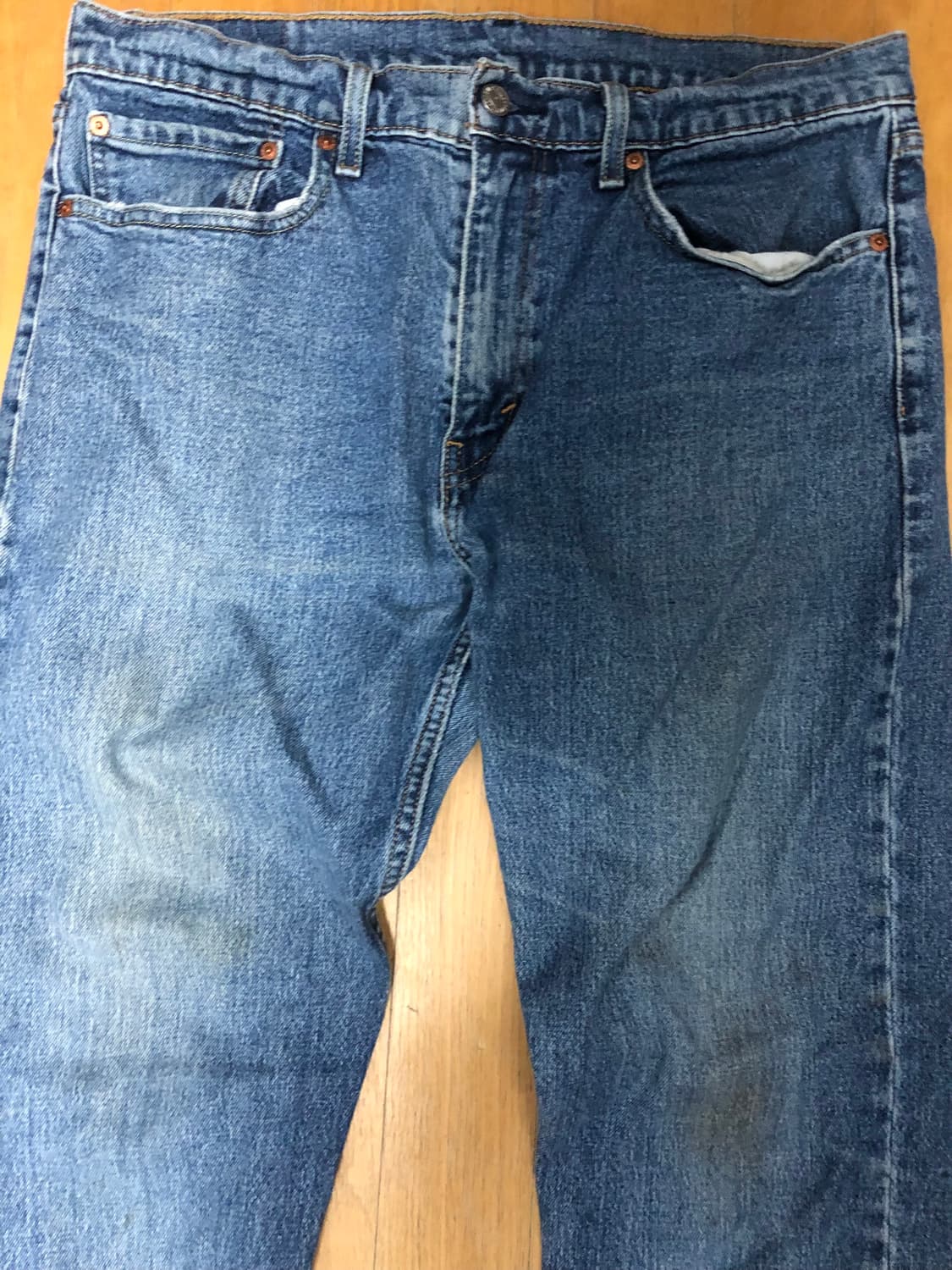 리바이스 502 빈티지 워싱 테이퍼드핏 데님팬츠 34 상품이미지3