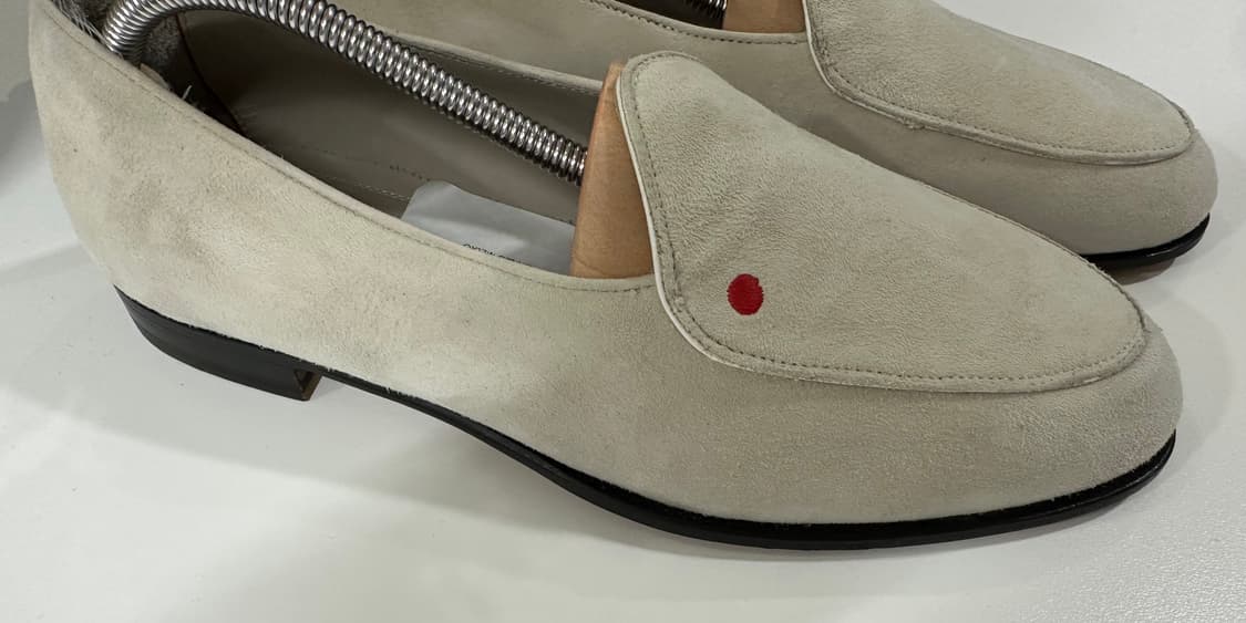 키톤 시그니처 로고 스웨이드 로퍼 새상품 상품이미지1