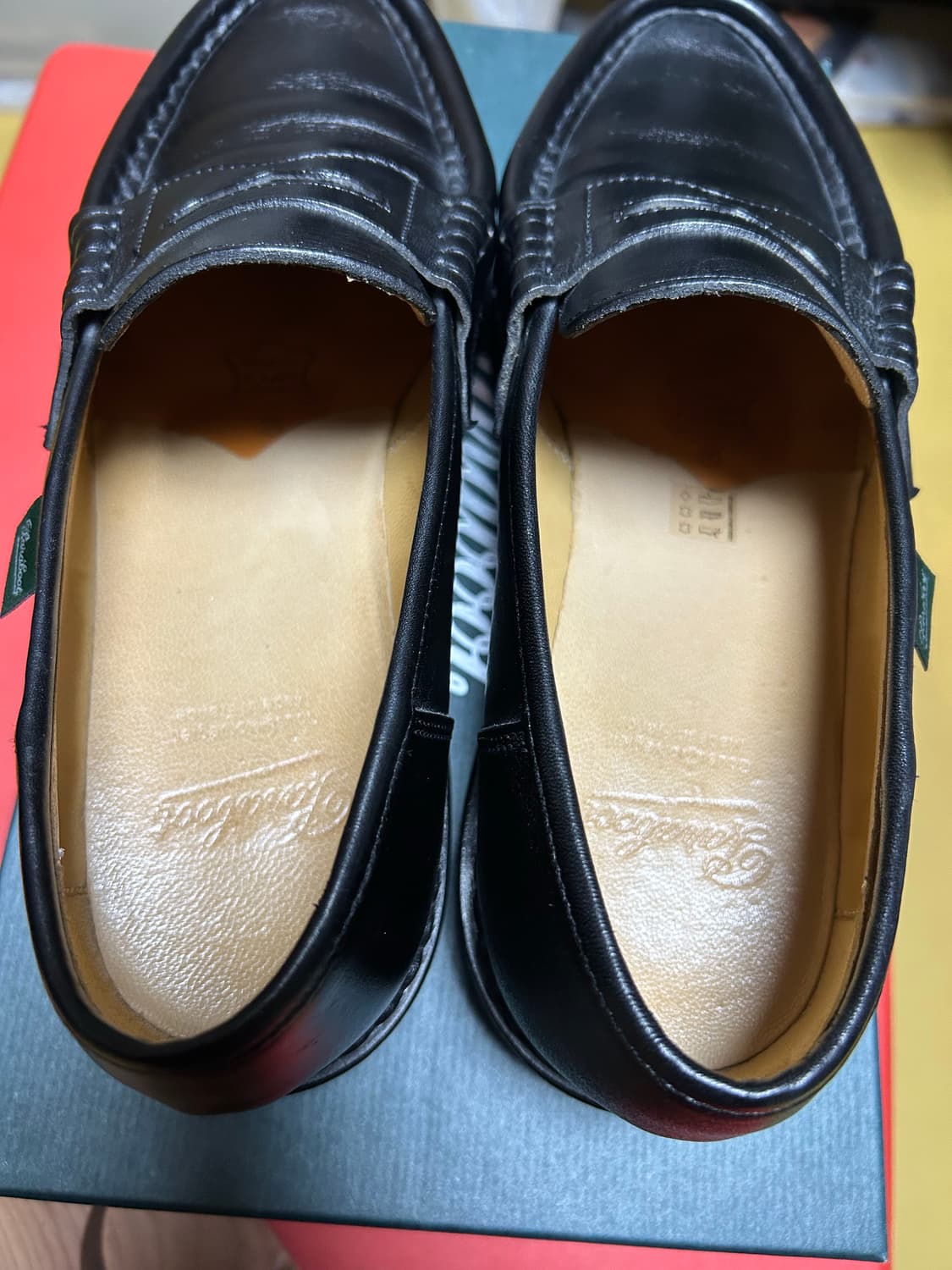 *특급컨디션*파라부트 레임스 블랙 UK7사이즈(실착2회) 상품이미지4