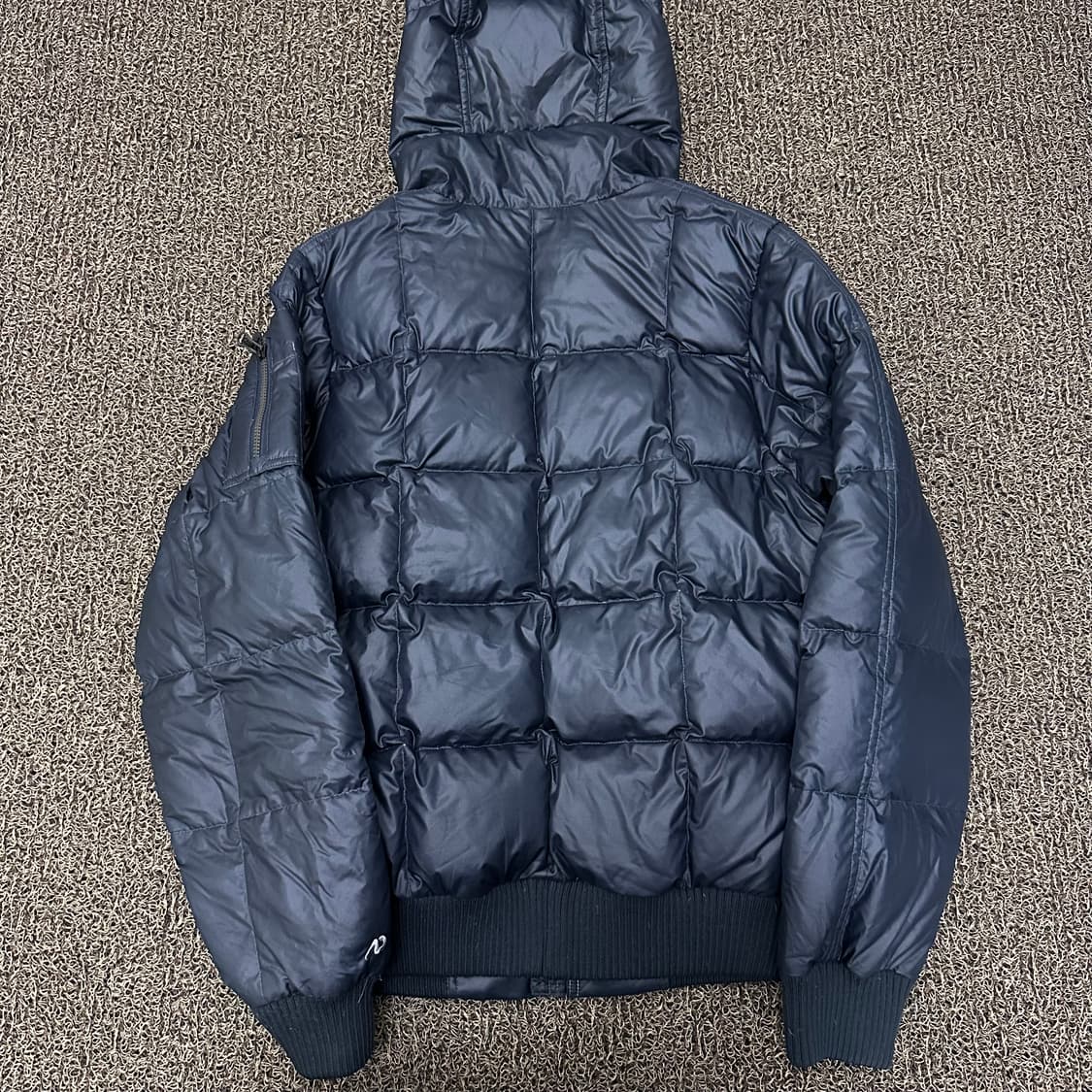 NIKE 나이키 퀄팅 덕다운 후드 패딩 점퍼 S 상품이미지5