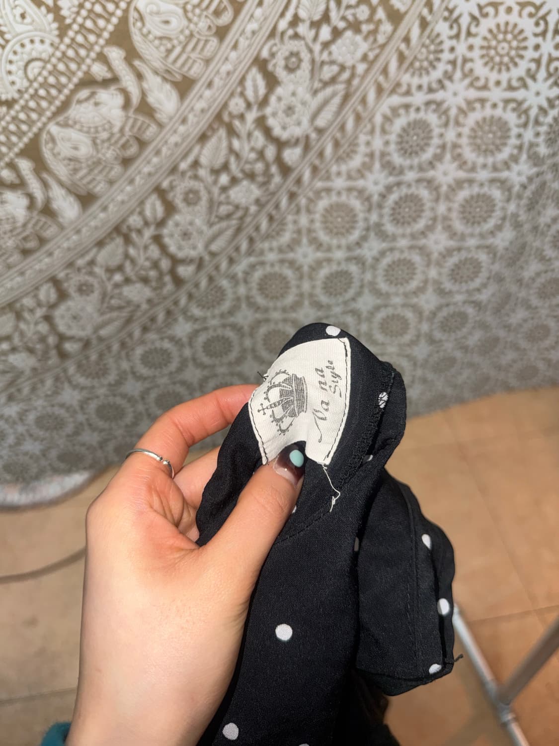 민소매 도트 캉캉 미니원피스  상품이미지4