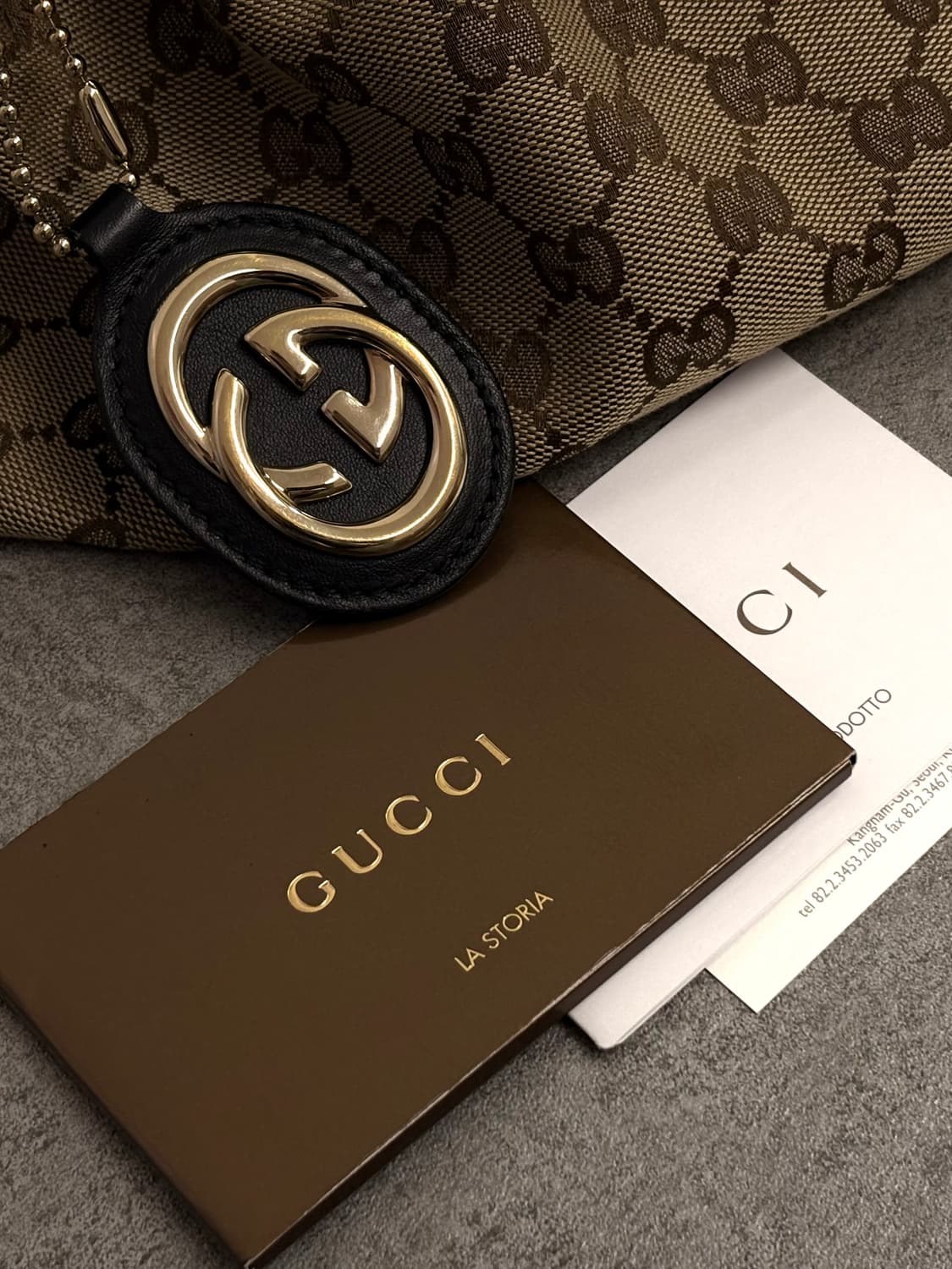 (무료배송) GUCCI 자카드 수키 호보백 상품이미지4