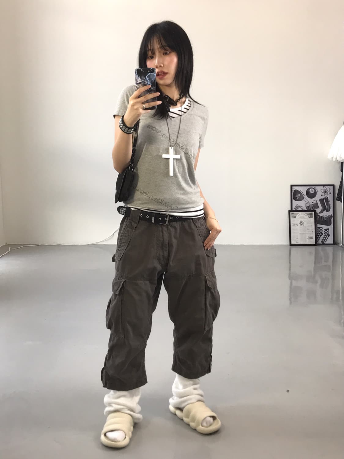 Calvin Klein Cubic Short Sleeve T-Shirts 상품이미지2
