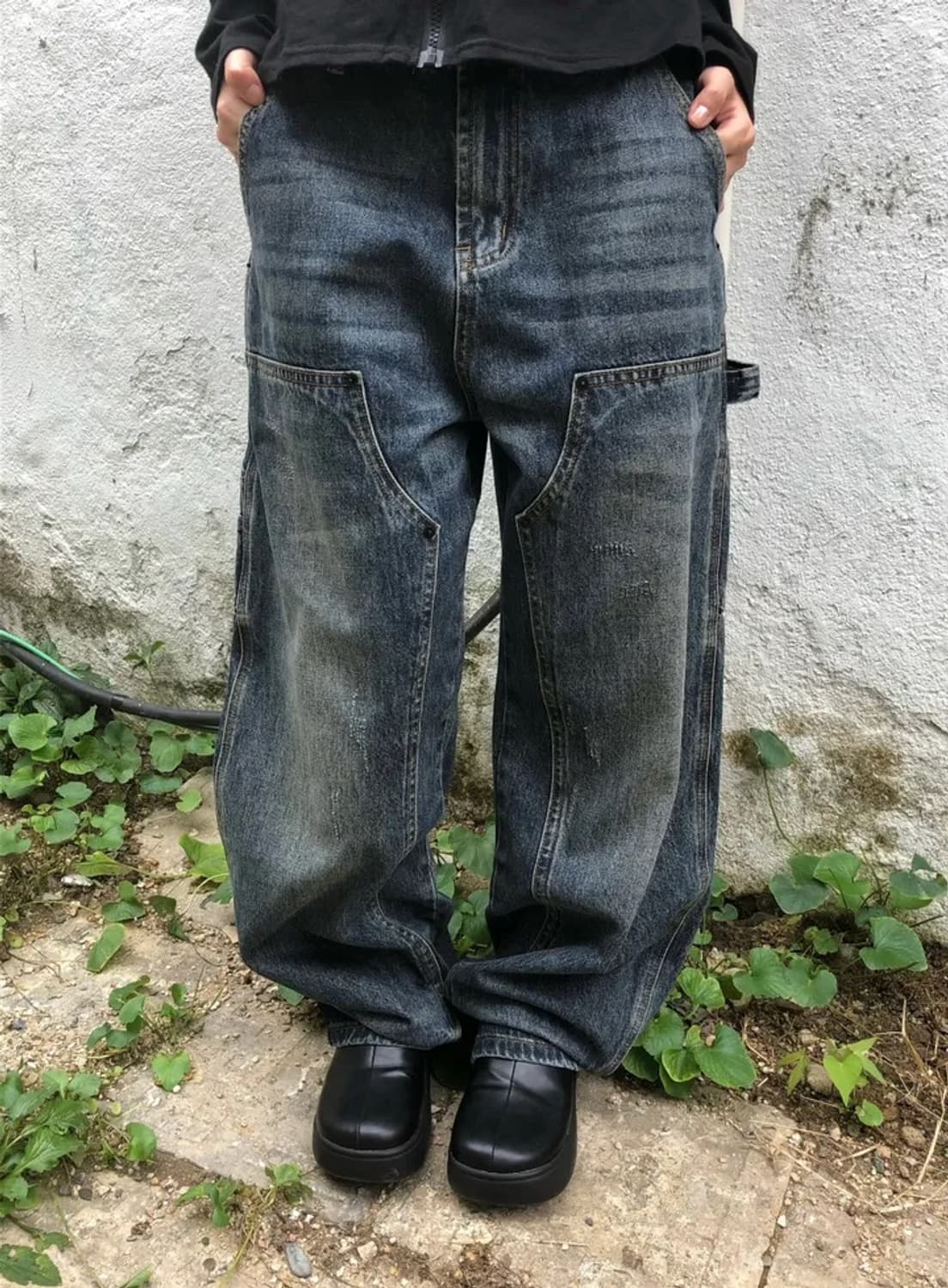 새거)워크데님카펜더 팬츠 바지 보헤미안서울 미스치프빈티지 코이세이오 아캄 상품이미지7