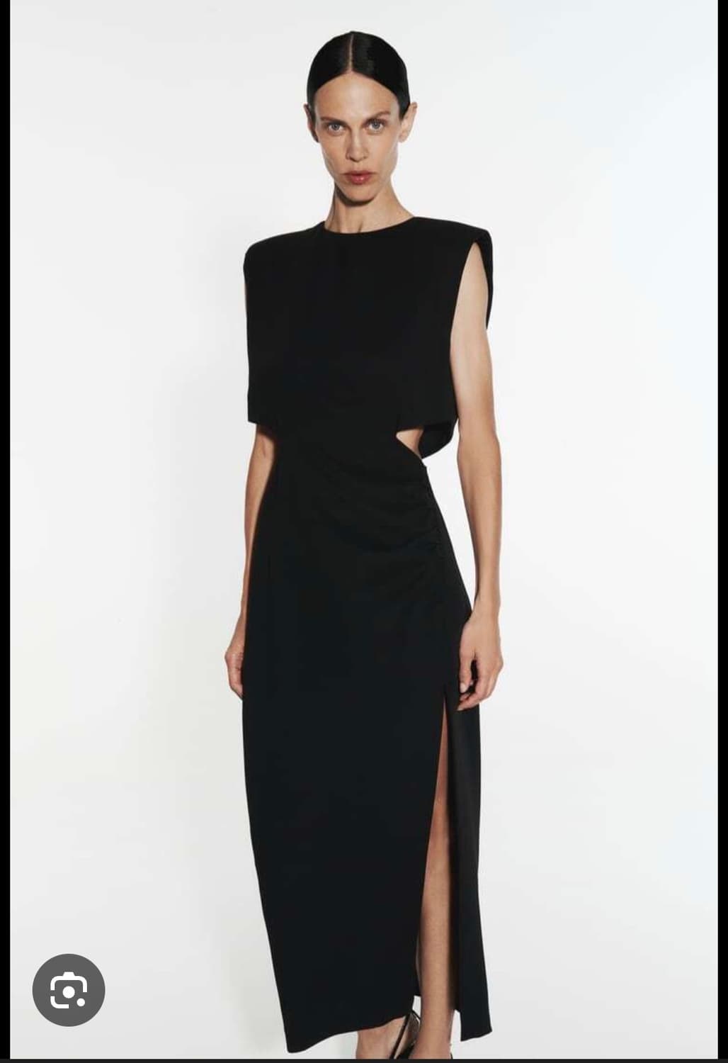 택달린새상품 자라컷아웃 롱원피스 상품이미지1