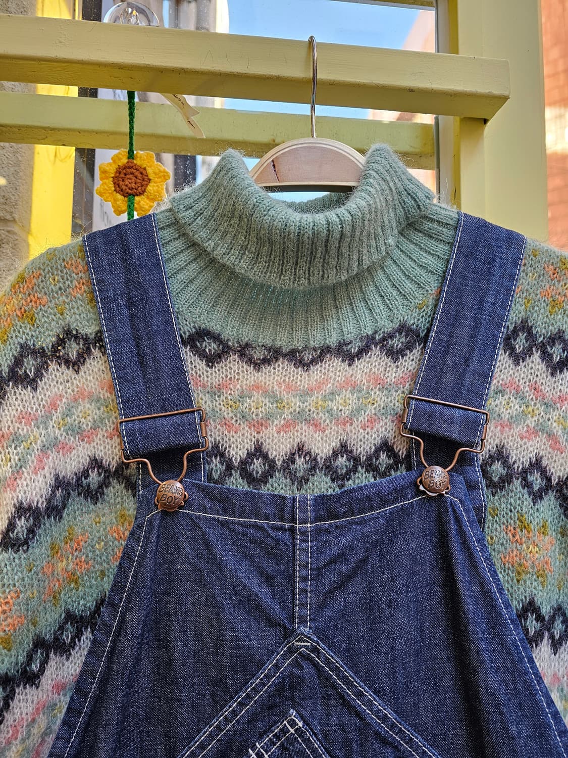 BeamsBoy 오버롤 청치마 상품이미지4