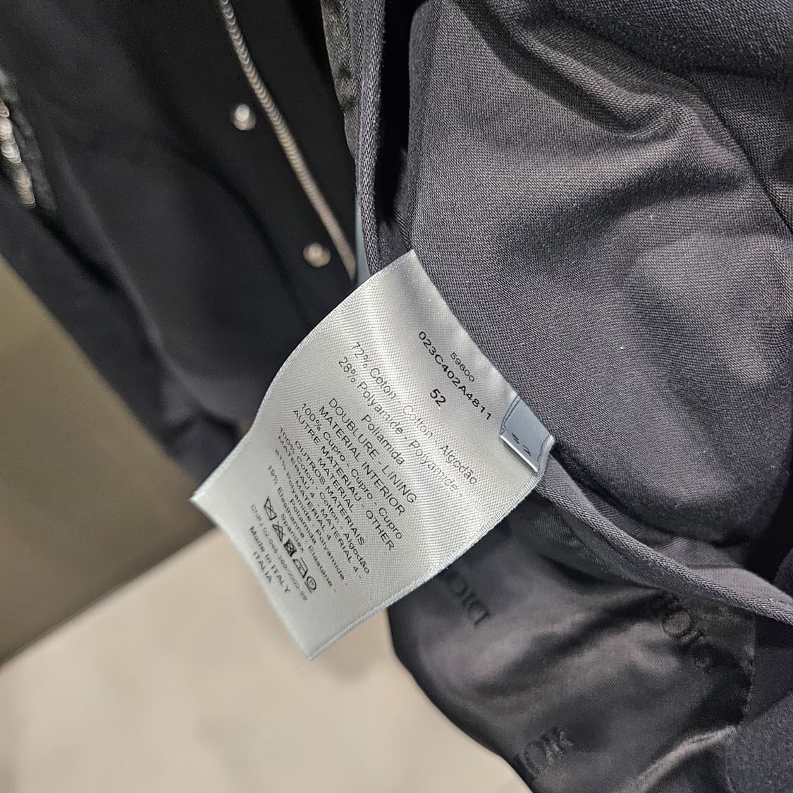 디올 오블리크 트리밍 테크니컬 자켓 상품이미지6