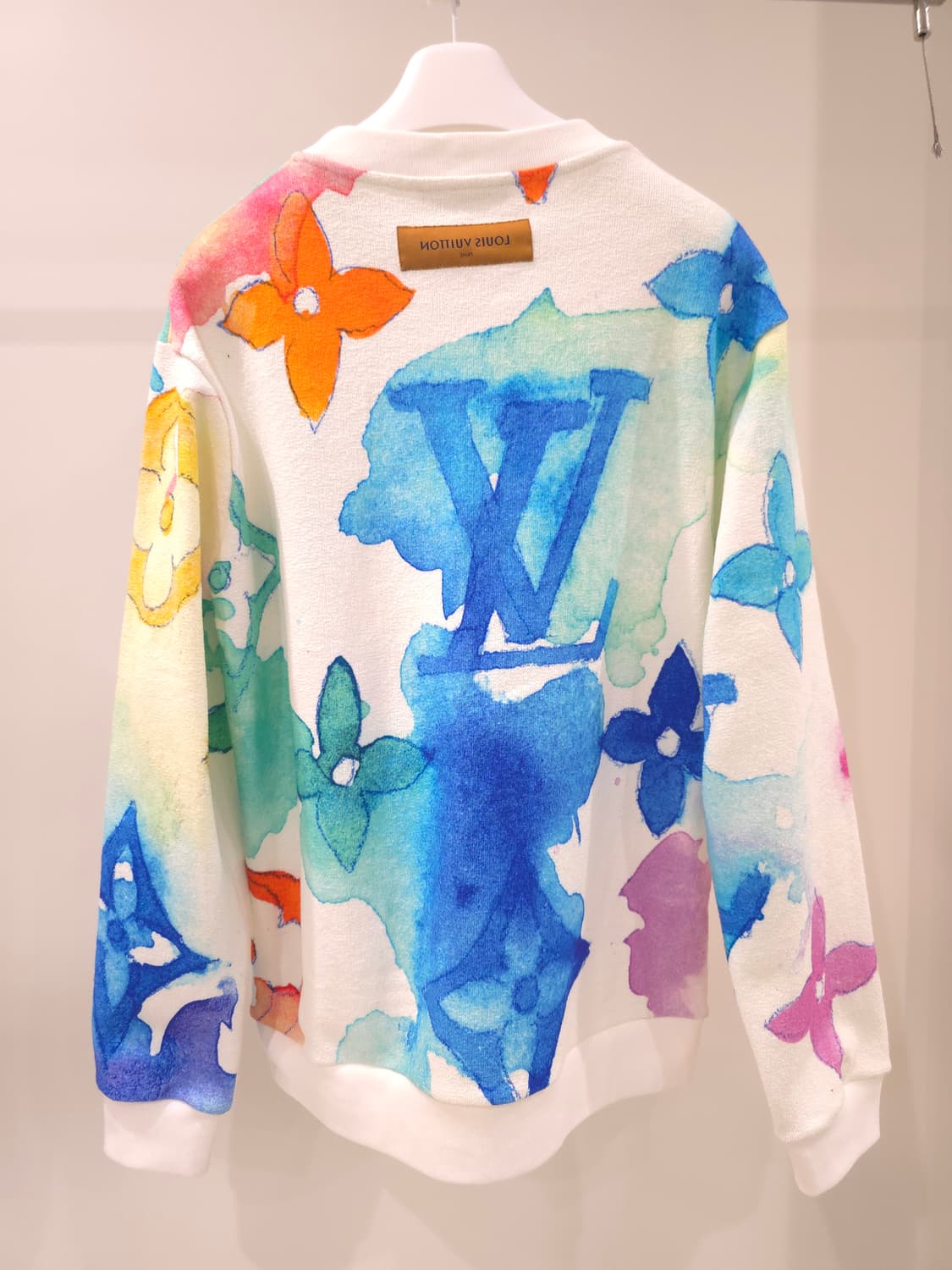 [정품/중고] 루이비통 워터컬러 모노그램 니트 (새상품) 상품이미지2