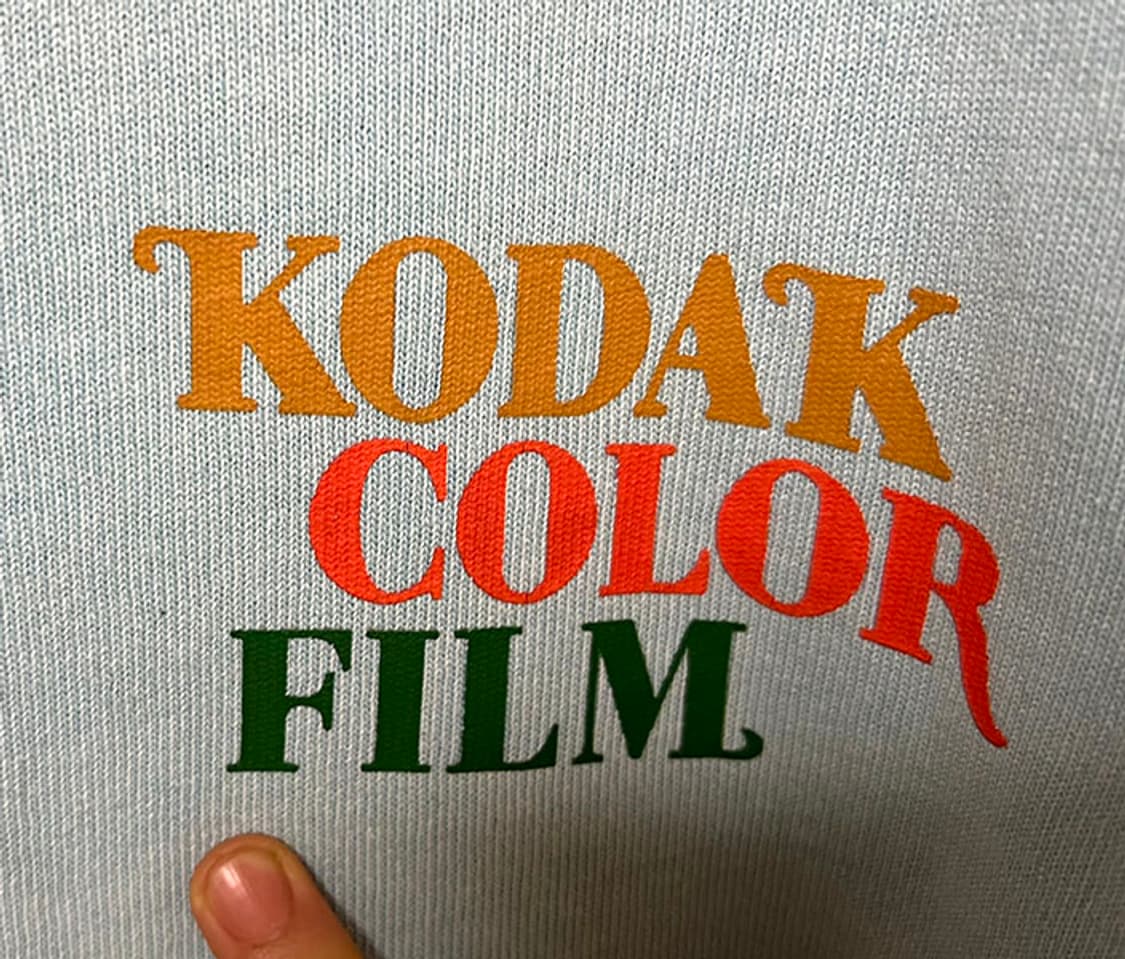 KODAK 코닥 남자 반팔티 워싱 오버핏 캐주얼 라운드넥 M 95 상품이미지4