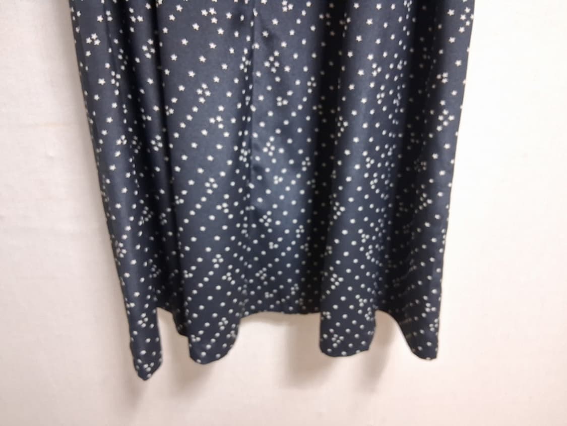 NORMA KAMALI 노마 카말리 별패턴 폴리롱원피스 찰랑찰랑매끄러운 상품이미지7