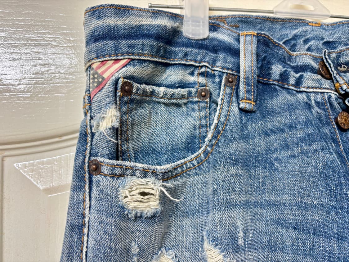 폴로 랄프로렌 데님앤서플라이 워싱진 데님 29 denim&supply 상품이미지3