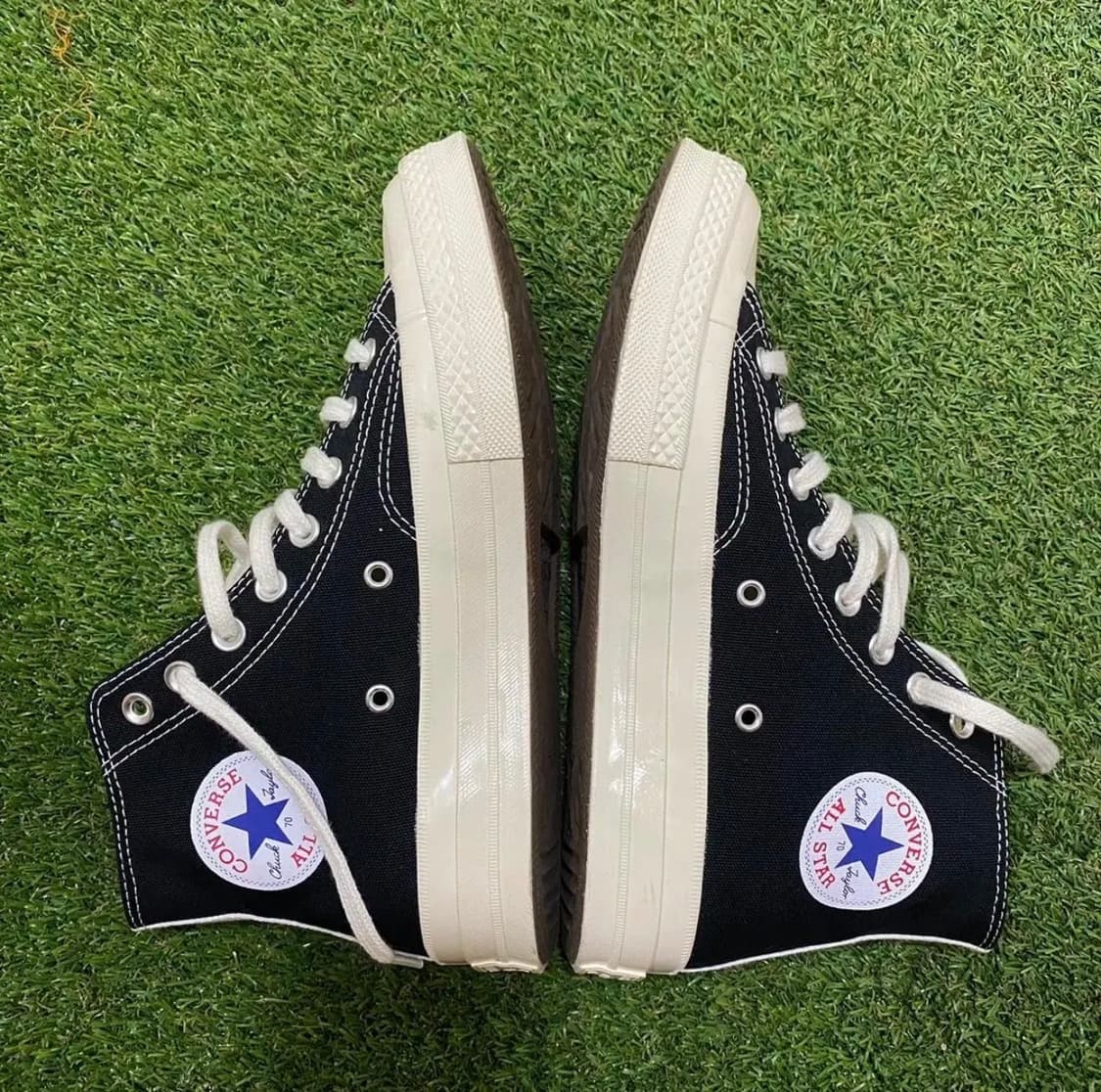 꼼데 컨버스 척 70 하이 블랙 255 상품이미지3